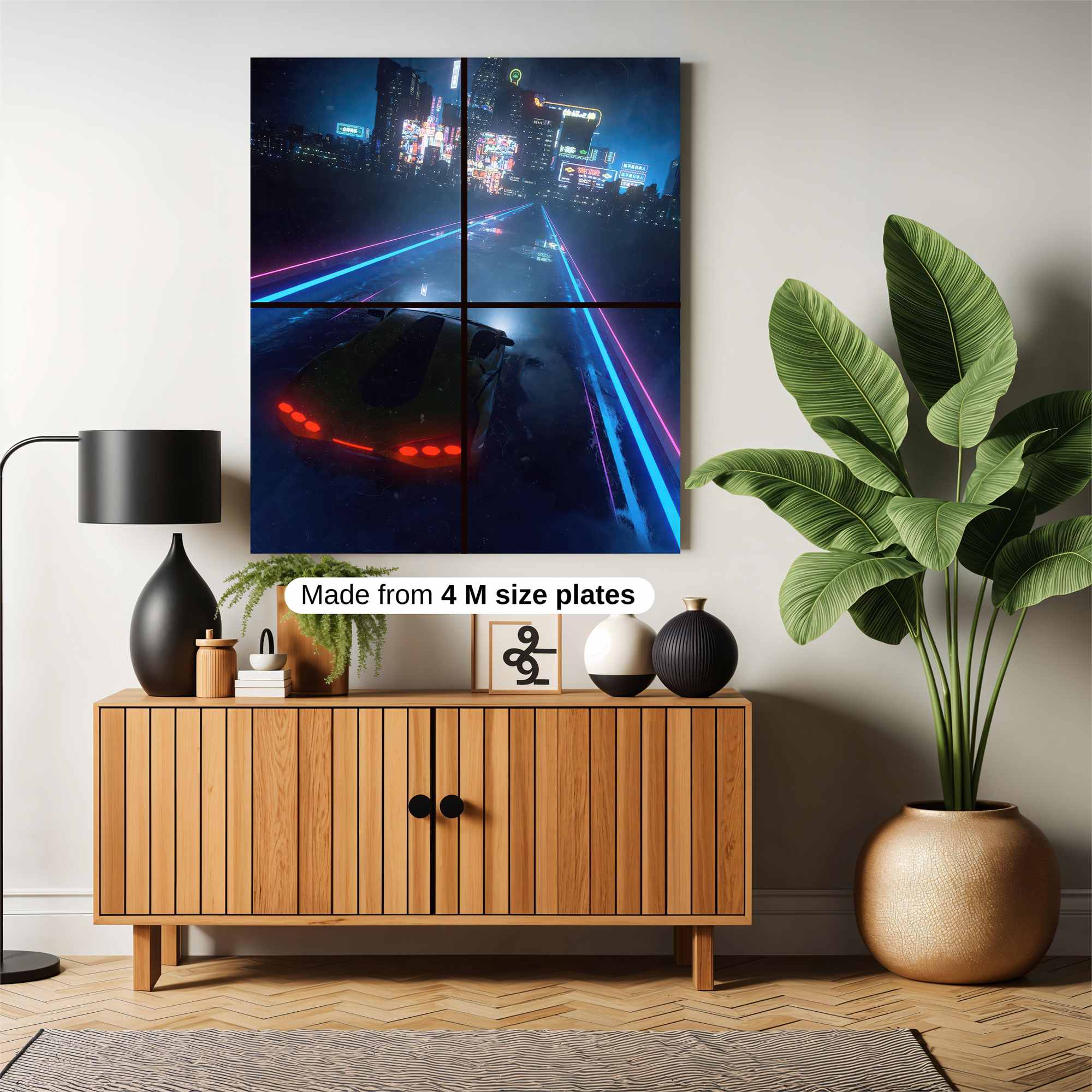 Neon Rush Safe Wall Magnetic / M