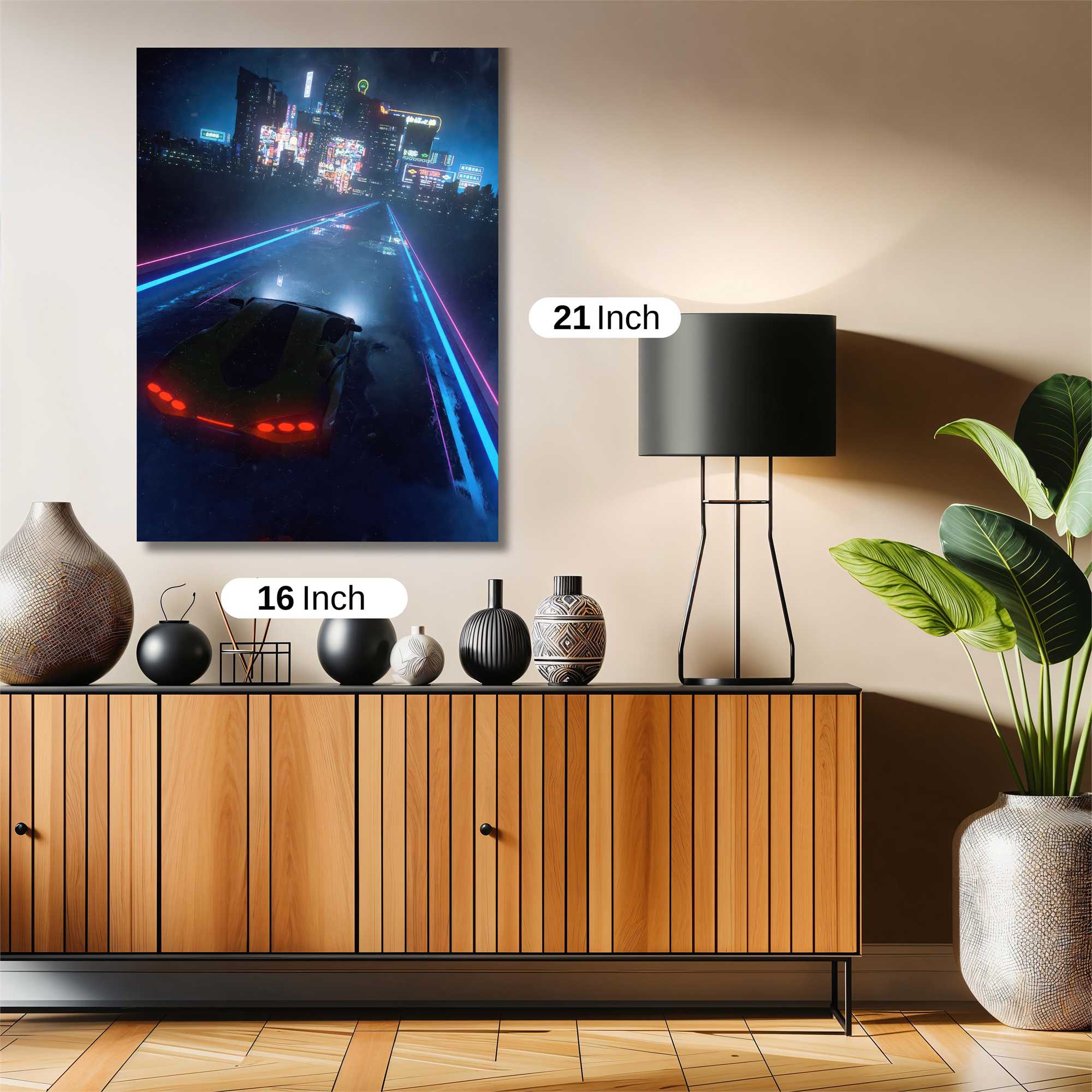 Neon Rush Safe Wall Magnetic / M