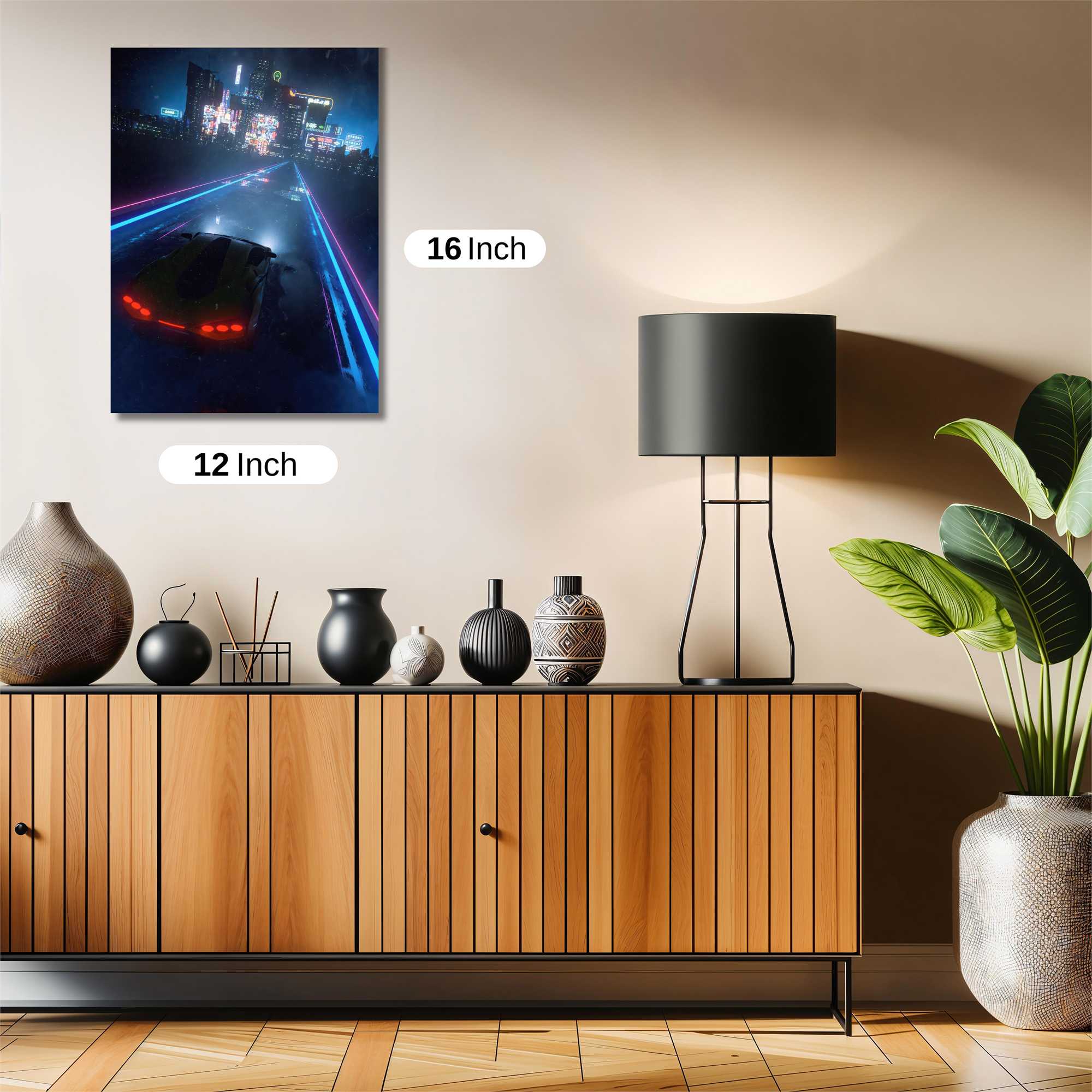 Neon Rush Safe Wall Magnetic / M