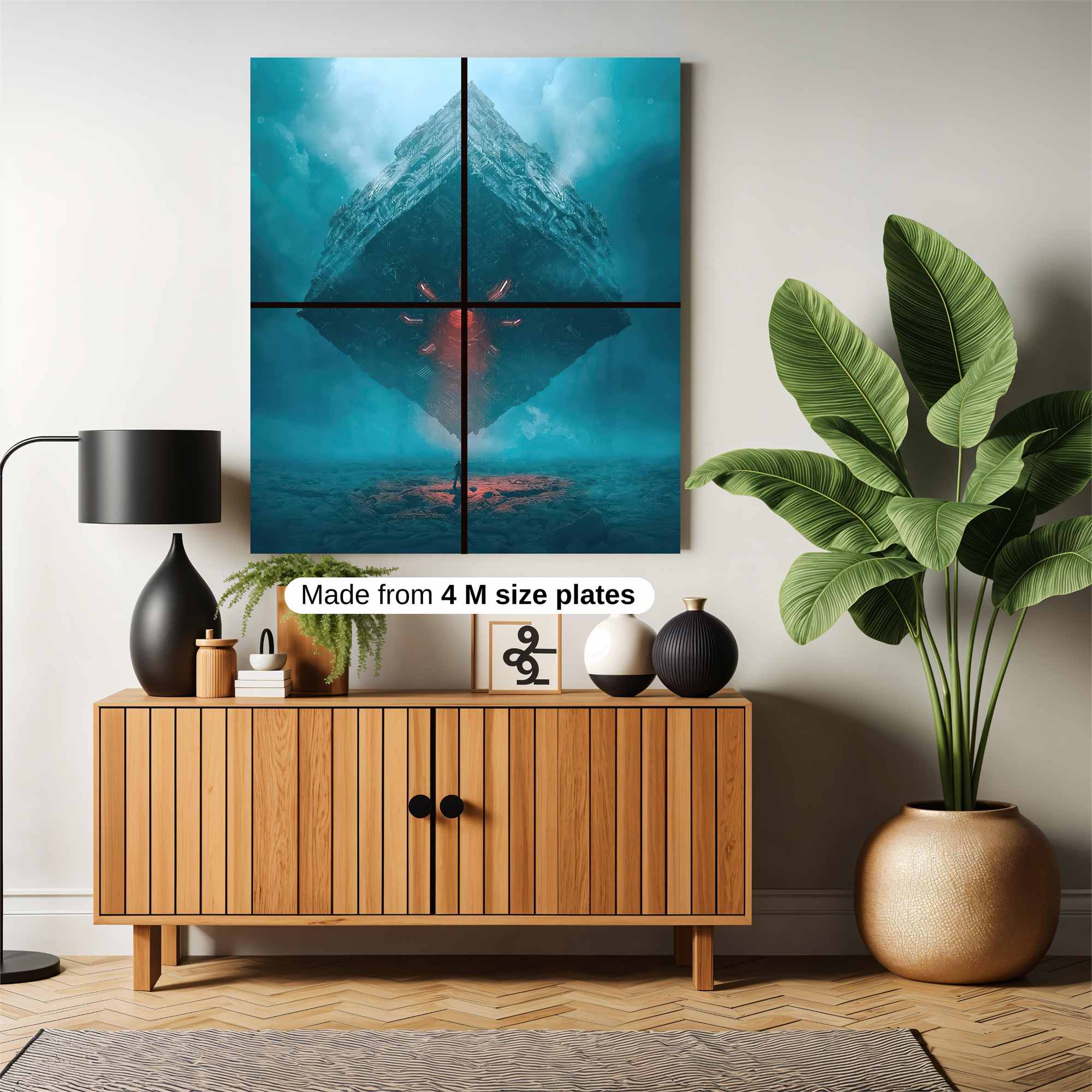 Cube Enigma Safe Wall Magnetic / M