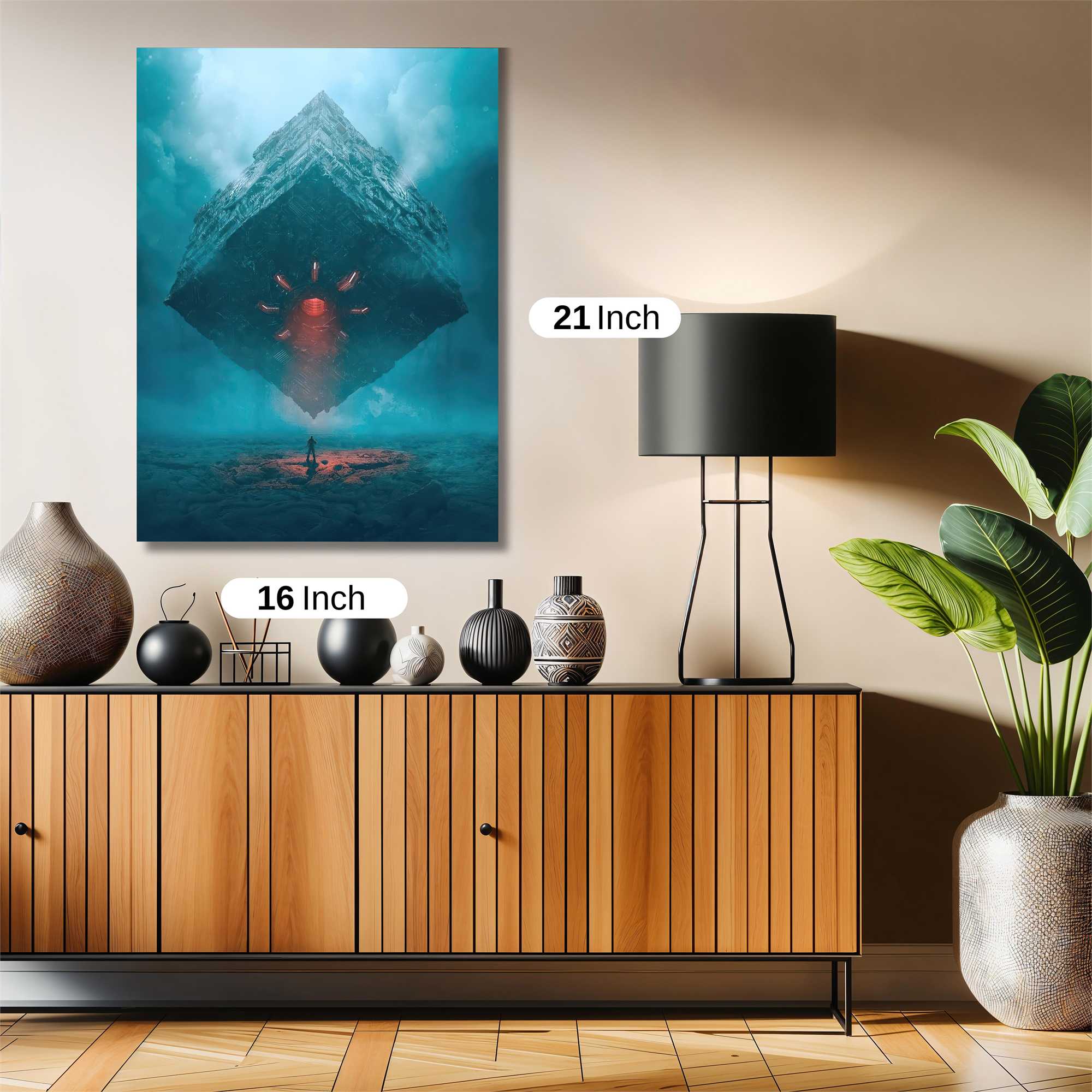 Cube Enigma Safe Wall Magnetic / M