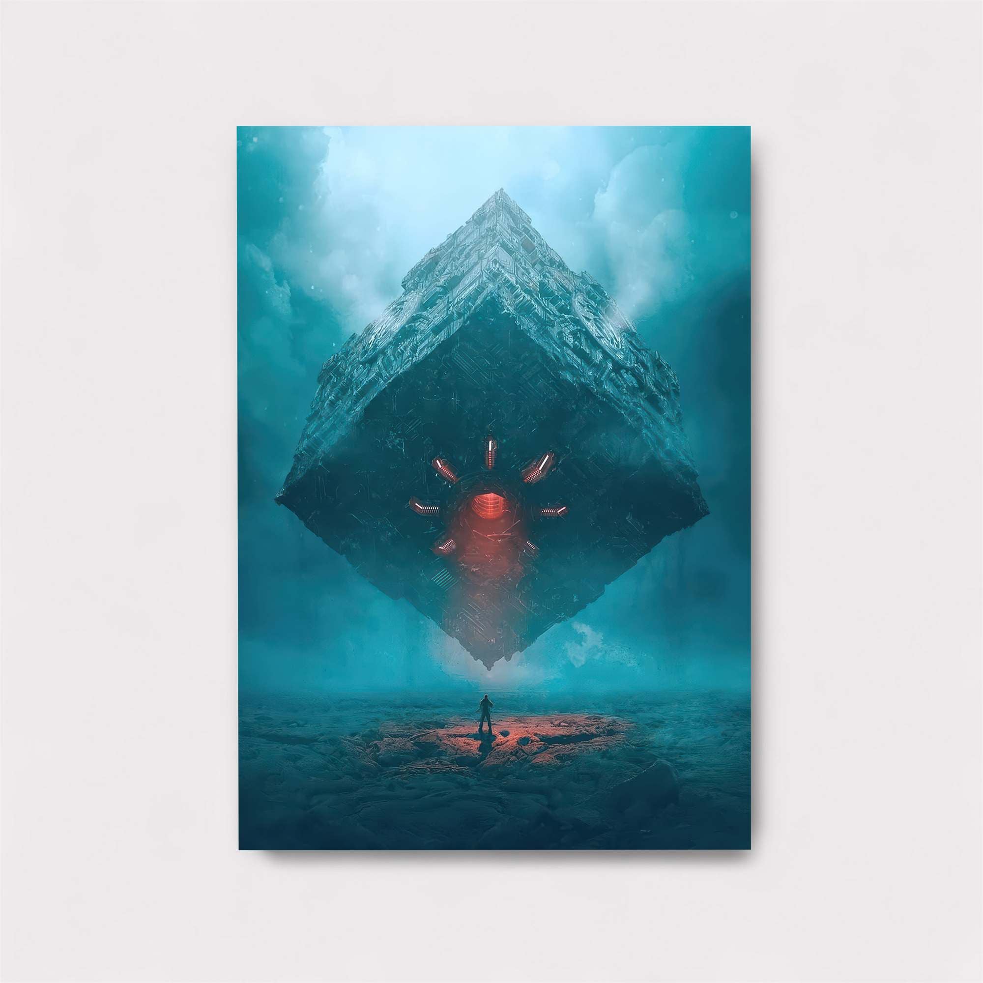 Cube Enigma Safe Wall Magnetic / M