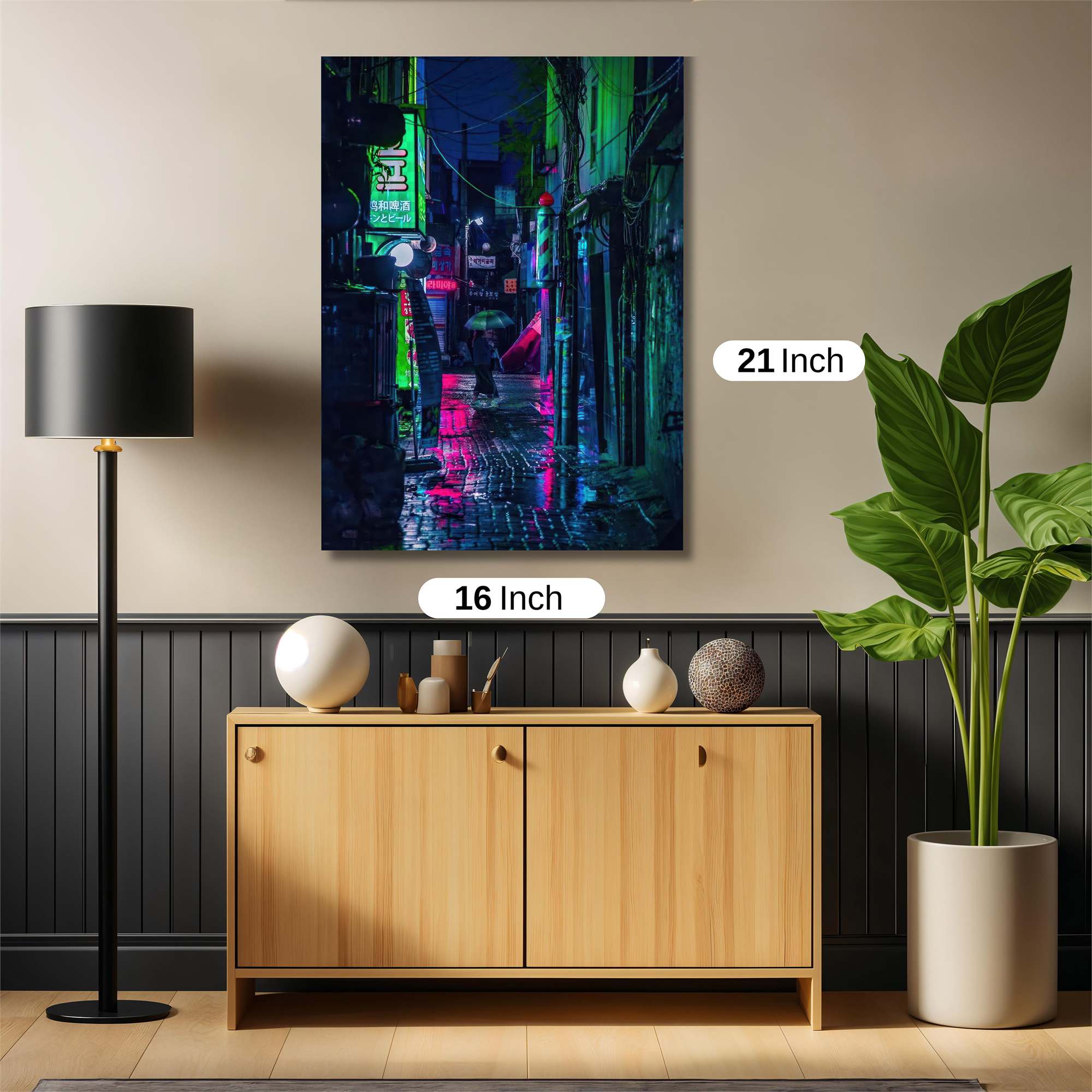 Neon Mystery Safe Wall Magnetic / M