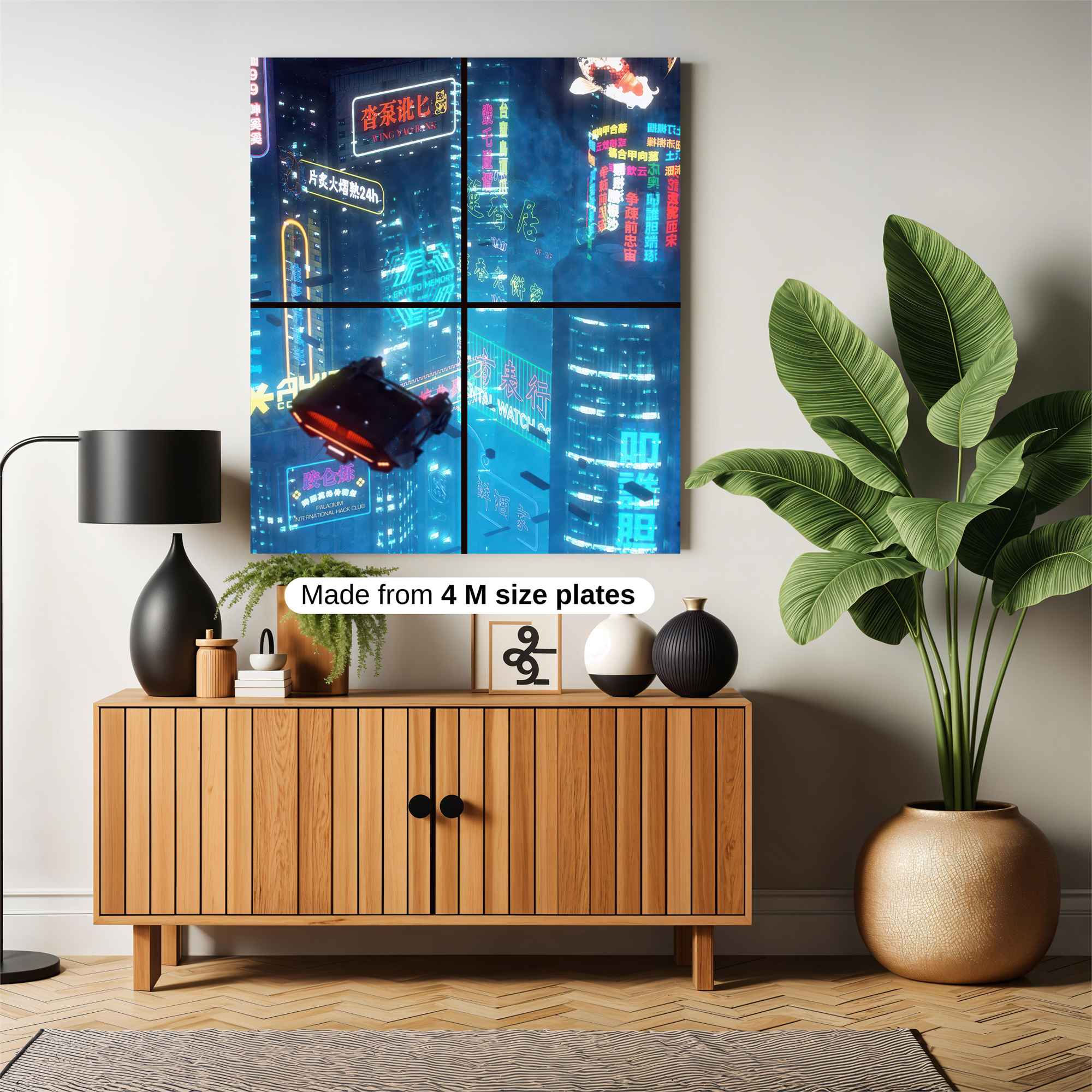 Cyberpunk Dream Safe Wall Magnetic / M