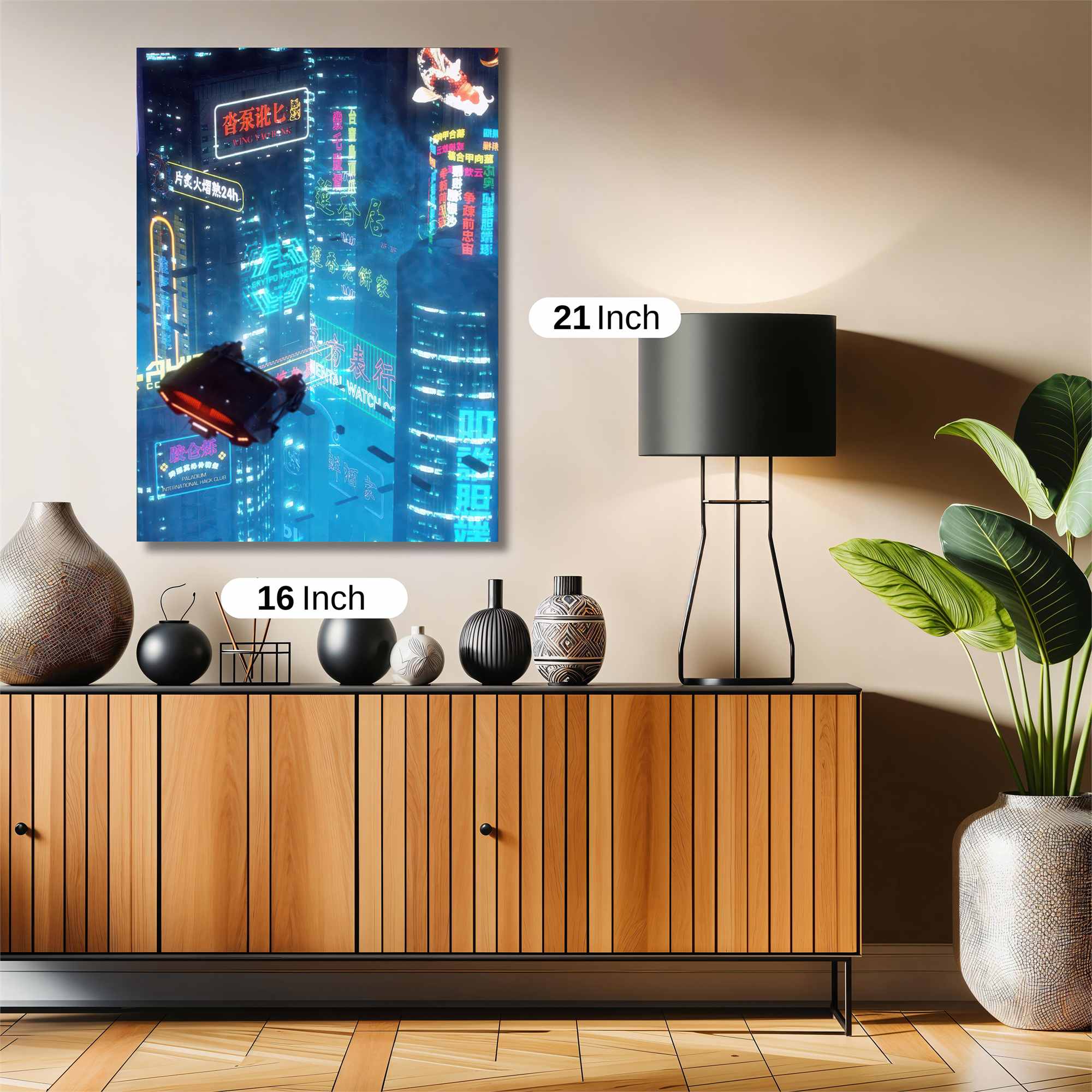 Cyberpunk Dream Safe Wall Magnetic / M