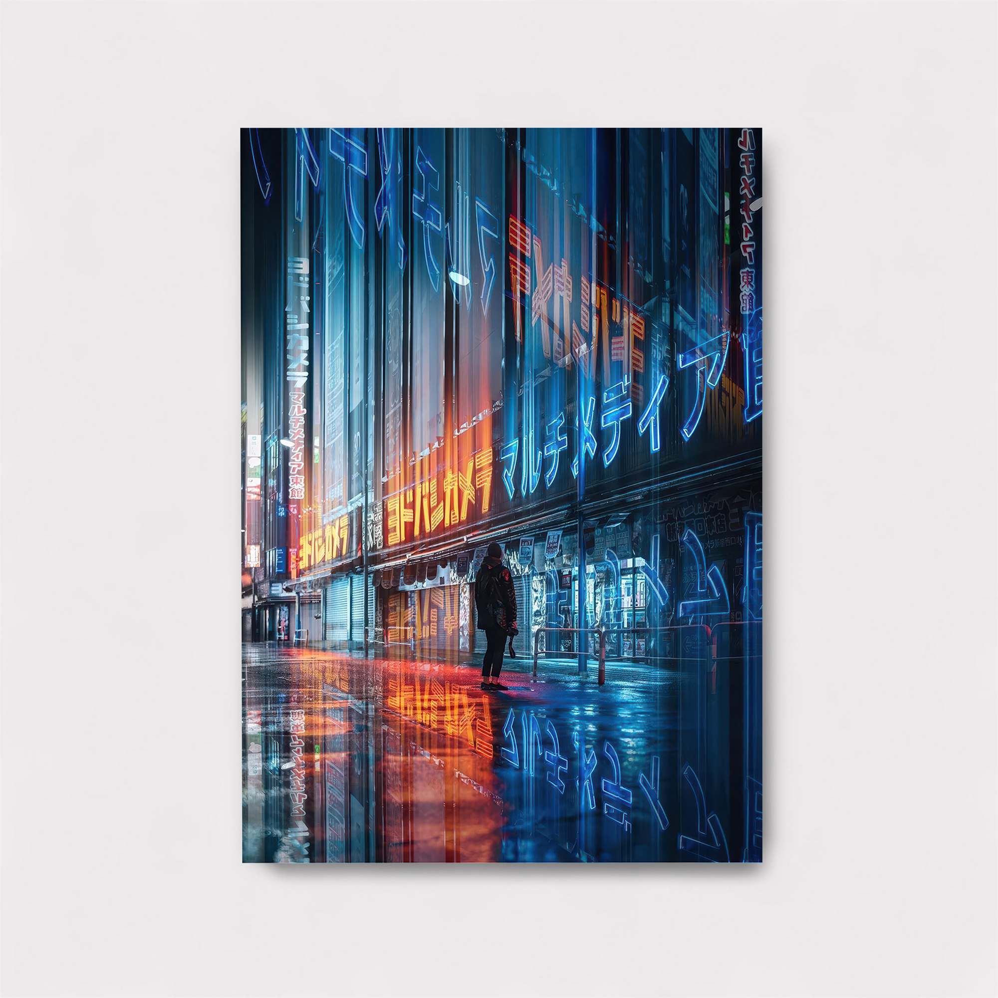 Neon Solitude Safe Wall Magnetic / M