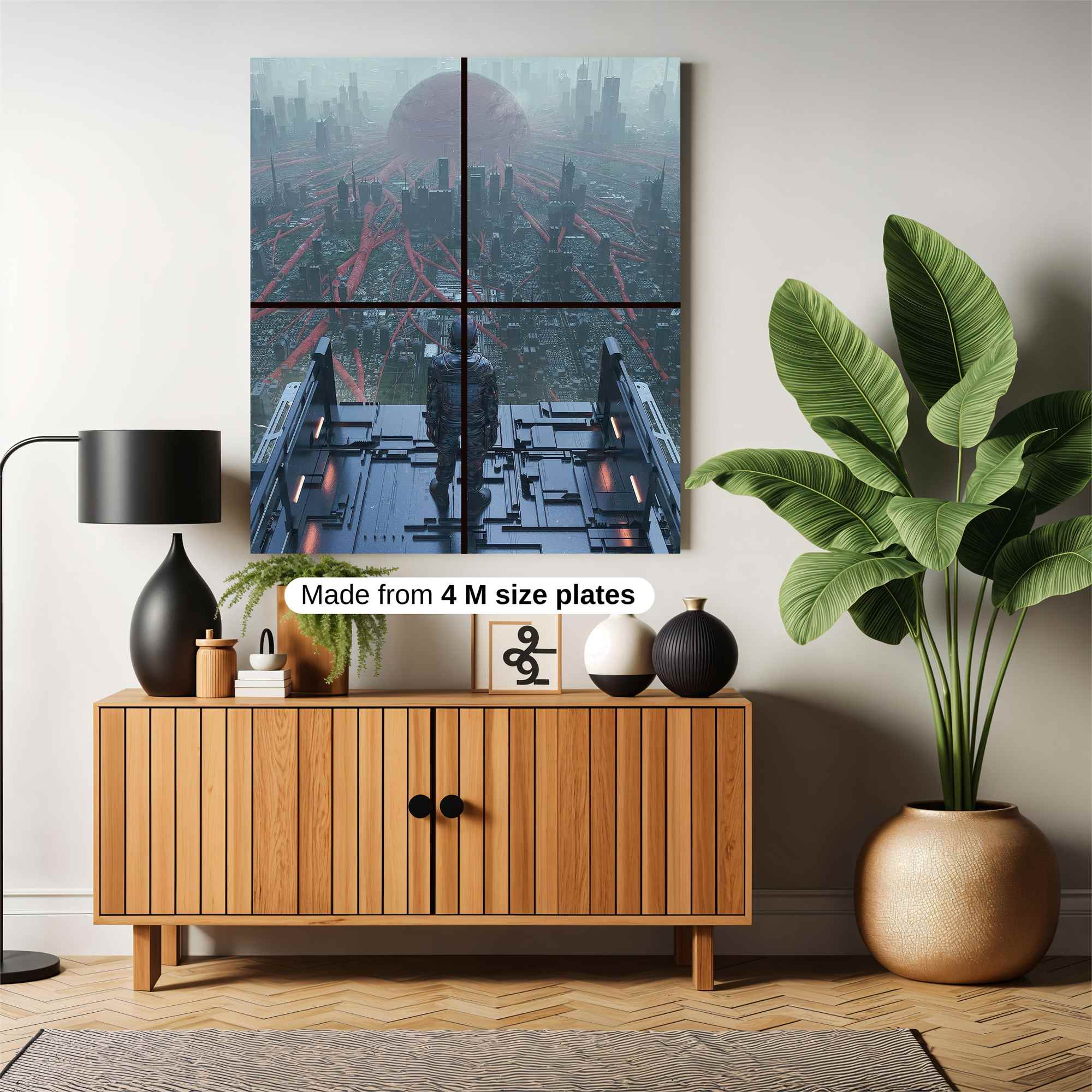 Neon Solitude Safe Wall Magnetic / M