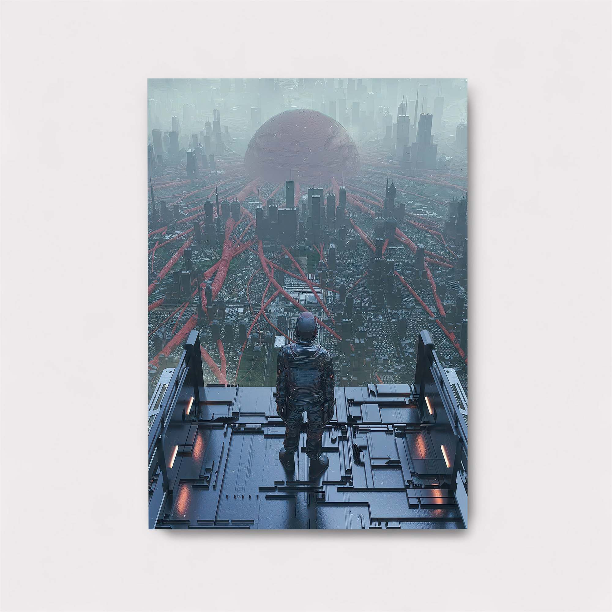 Neon Solitude Safe Wall Magnetic / M