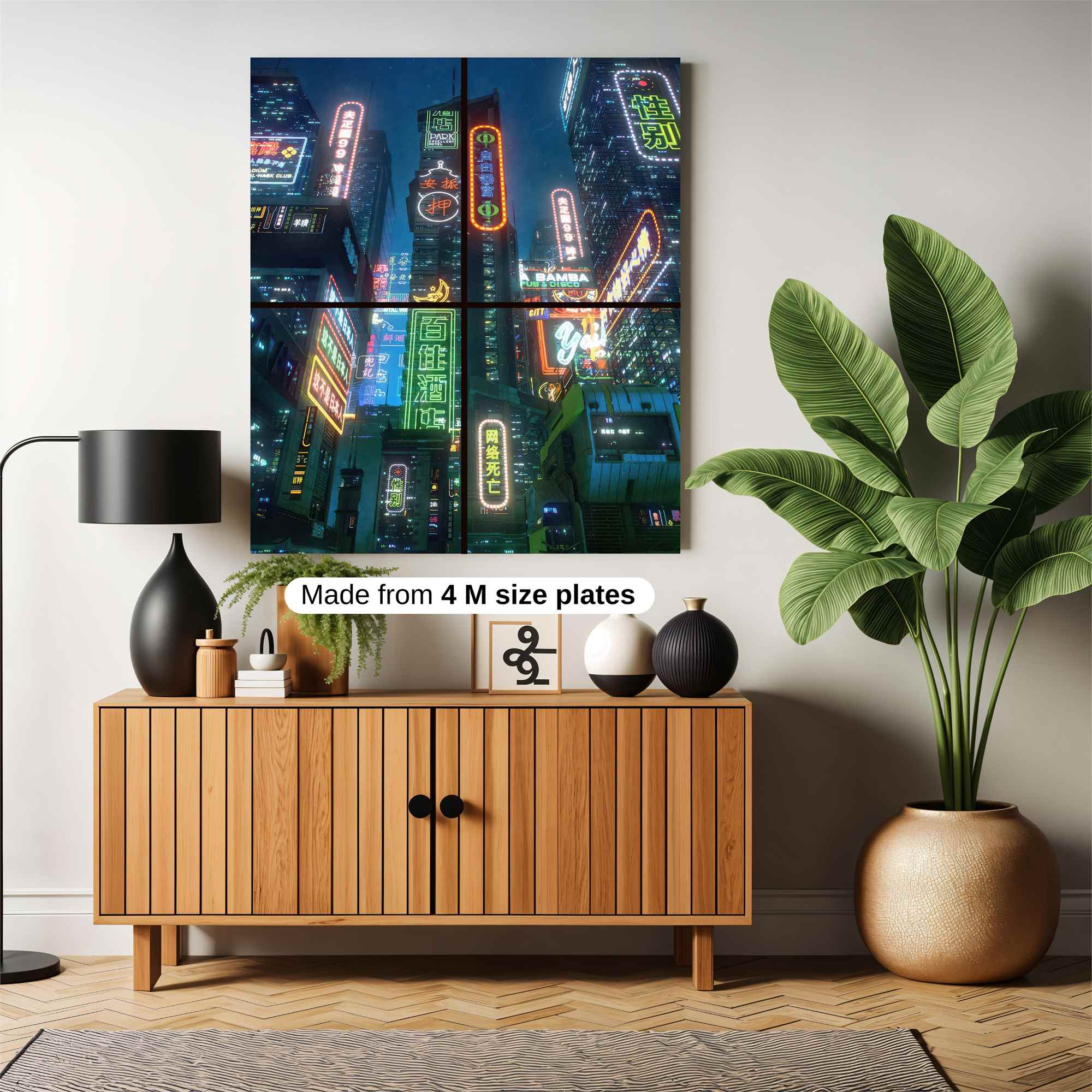 Neon Rapture Safe Wall Magnetic / M