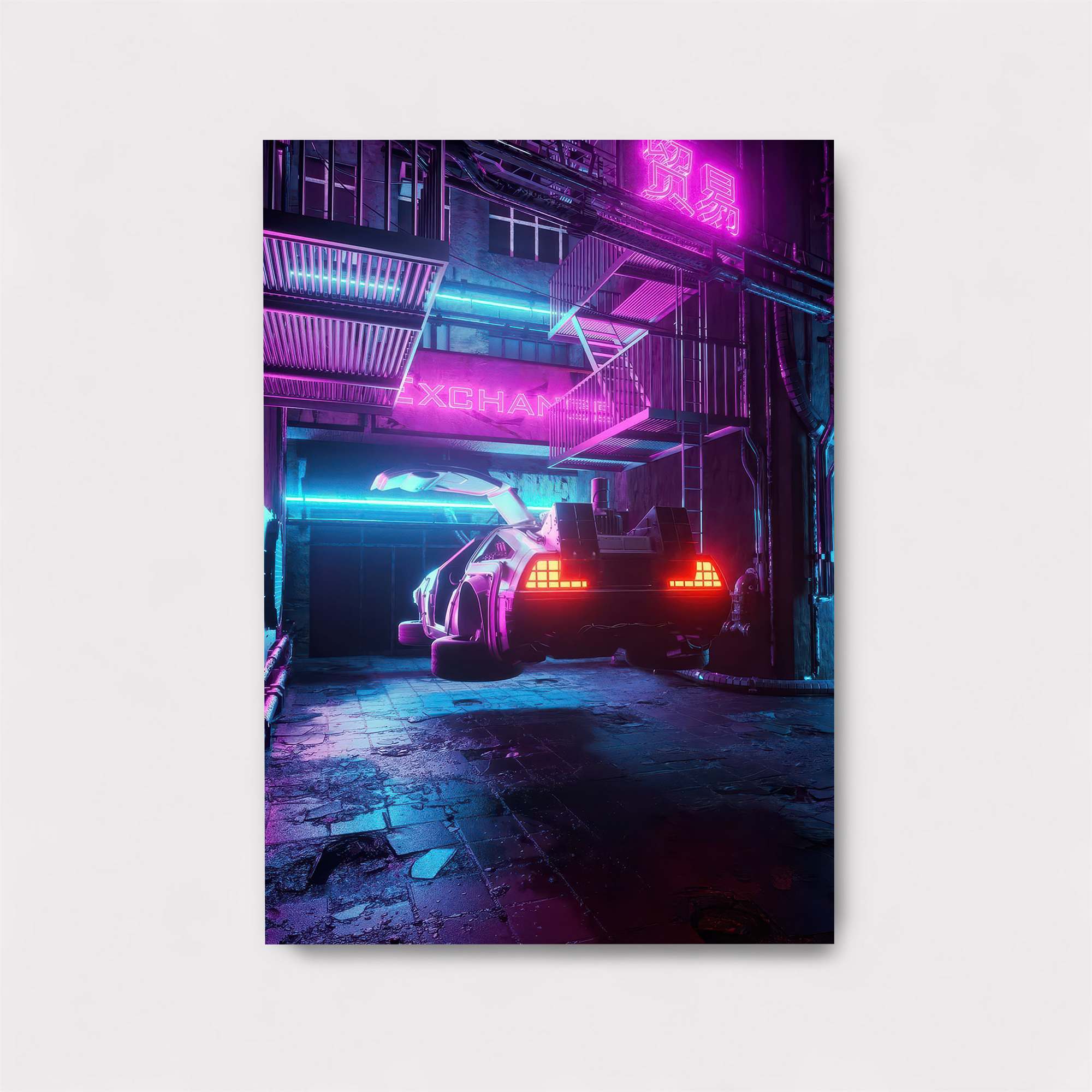 Neon Reverie Safe Wall Magnetic / M