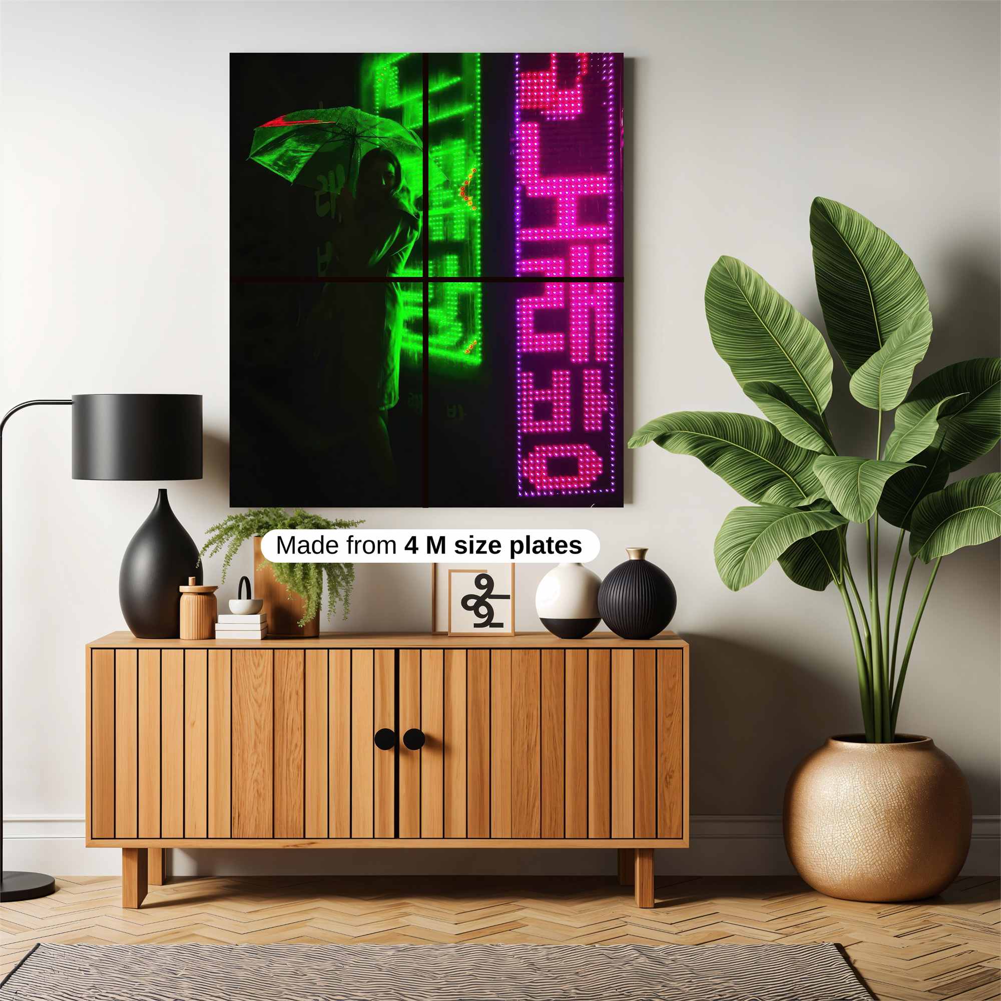 Neon Mystery Safe Wall Magnetic / M