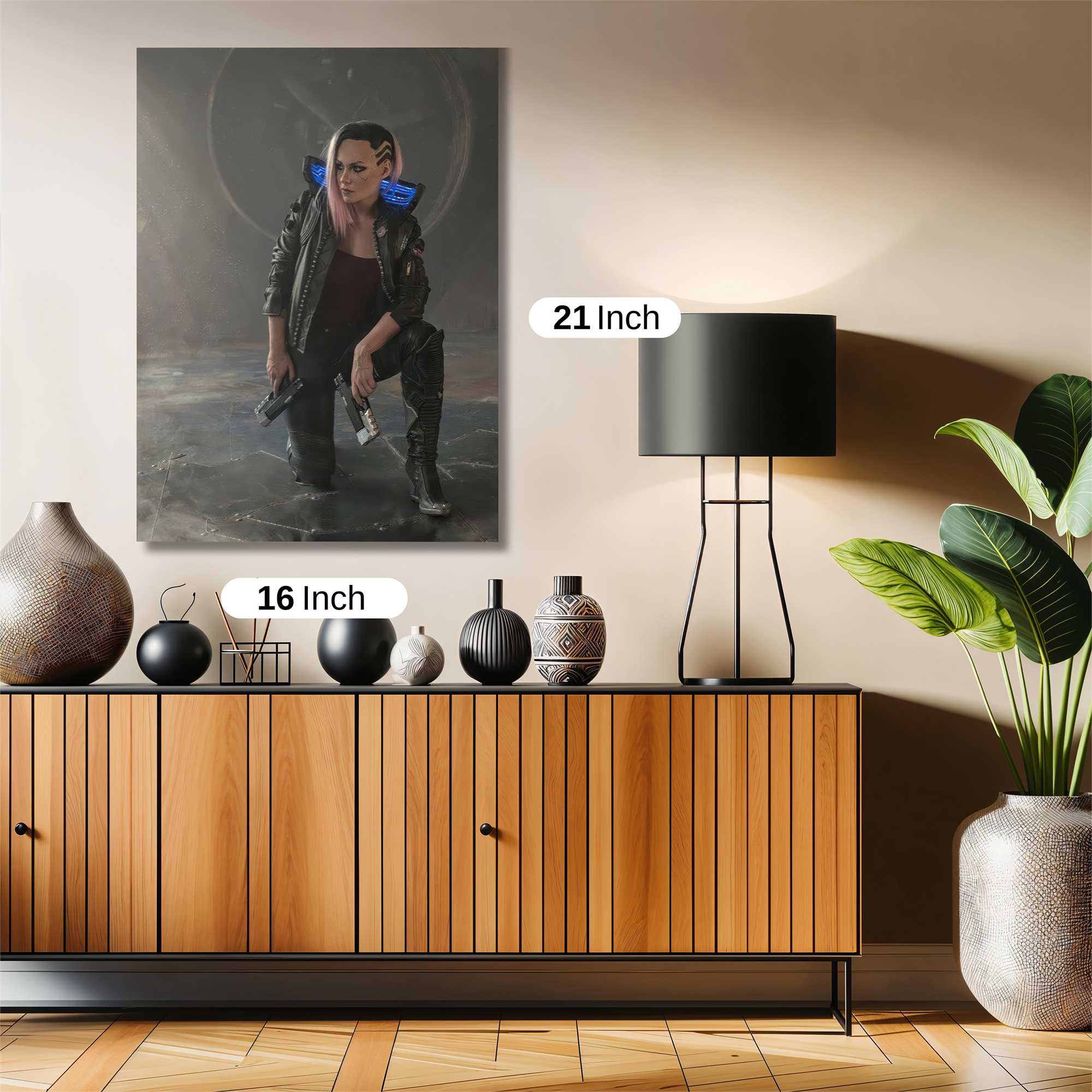 Cyber Rebel Safe Wall Magnetic / M