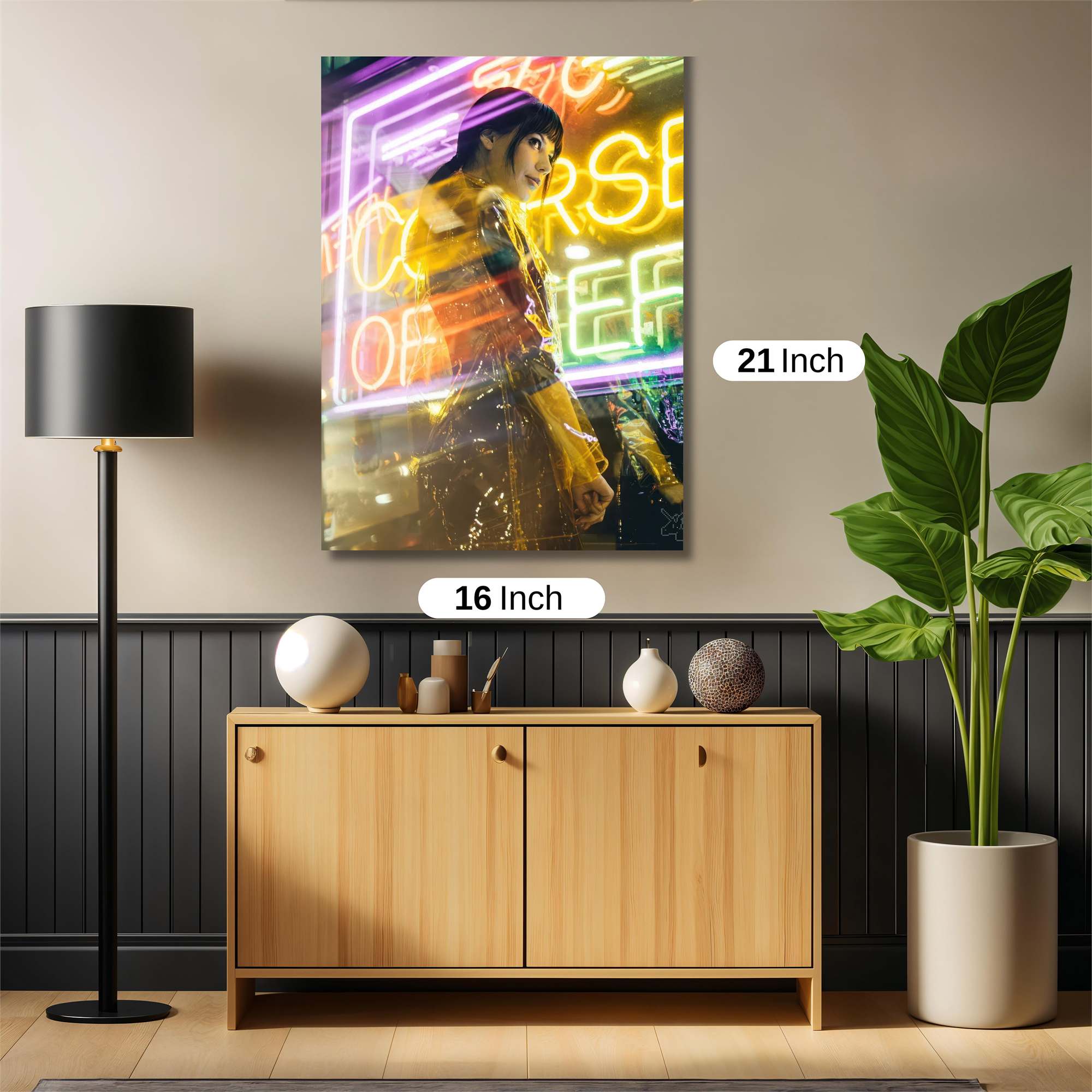 Neon Dream Safe Wall Magnetic / M