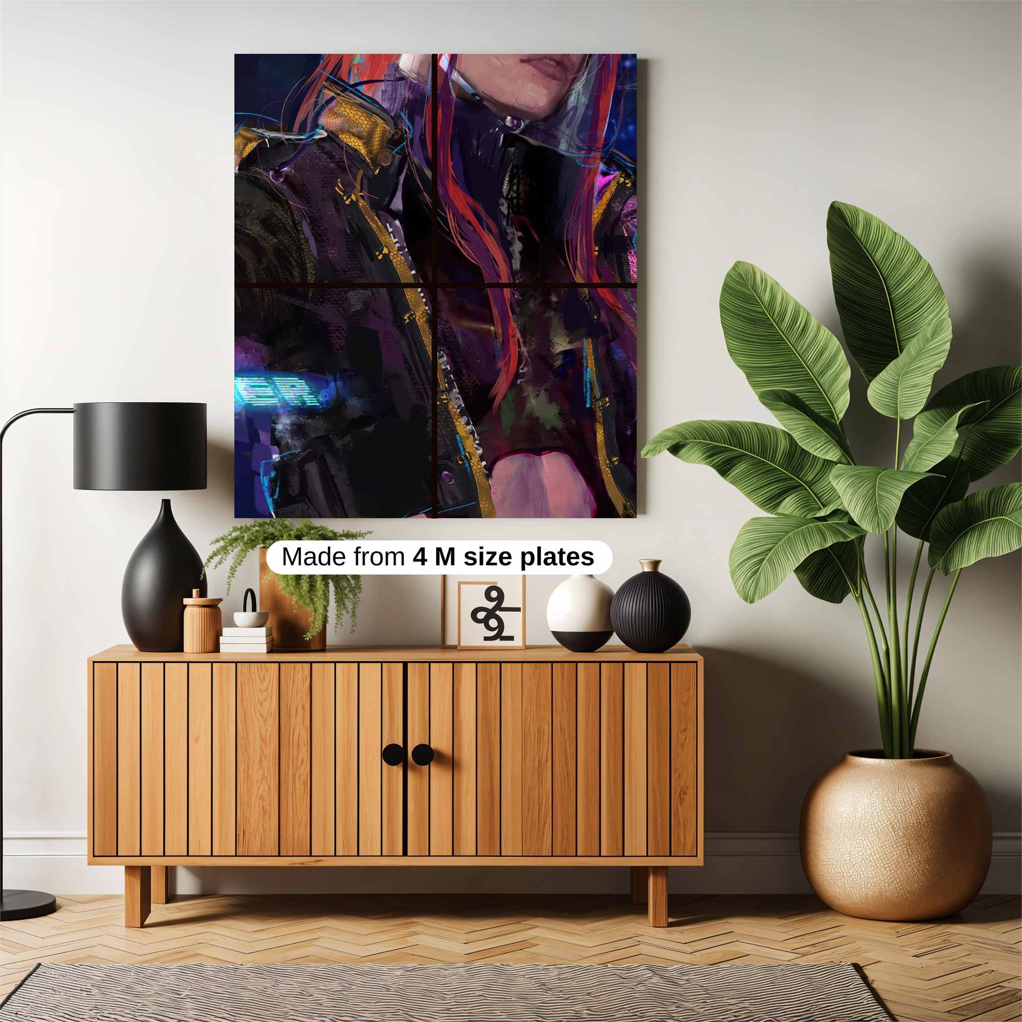 Cyber Enigma Safe Wall Magnetic / M