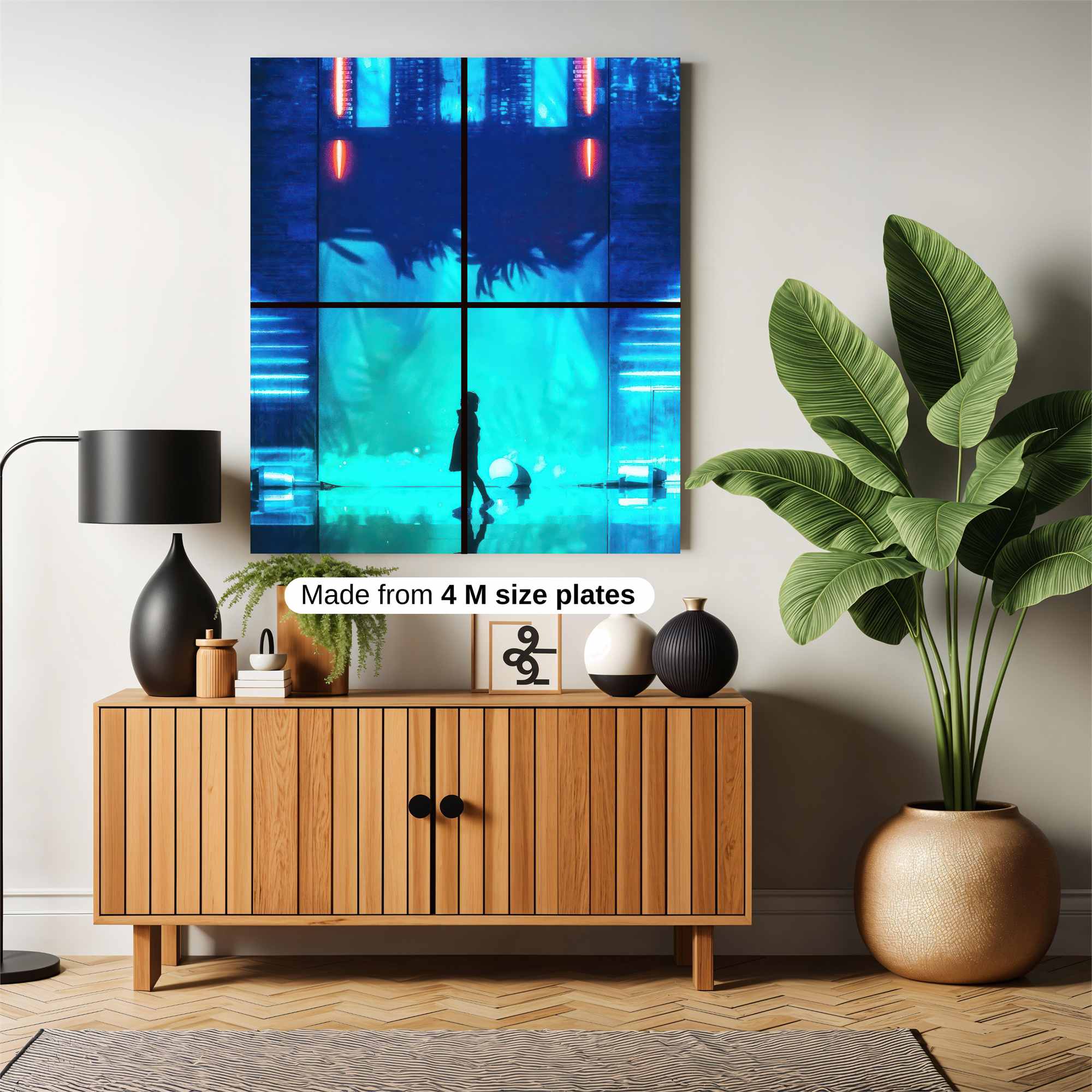 Silhouette Serenity Safe Wall Magnetic / M