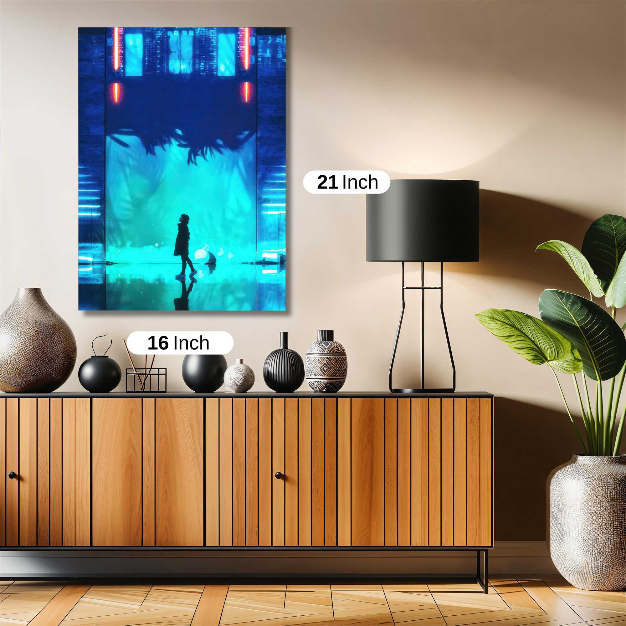 Silhouette Serenity Safe Wall Magnetic / M