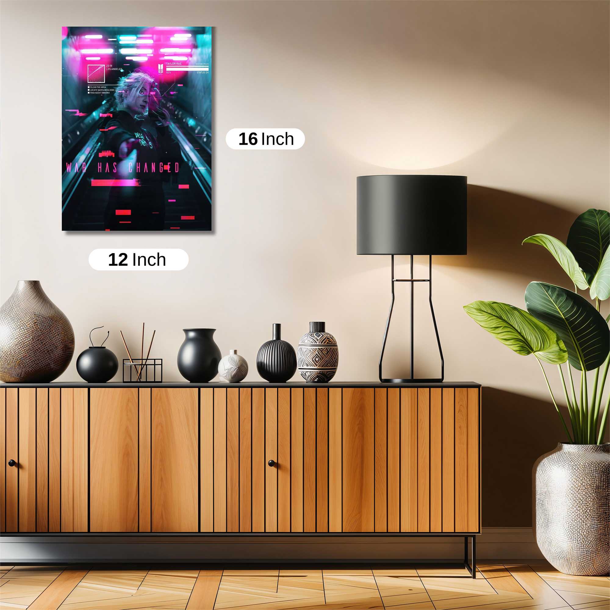 Cyberpunk Rebirth Safe Wall Magnetic / M