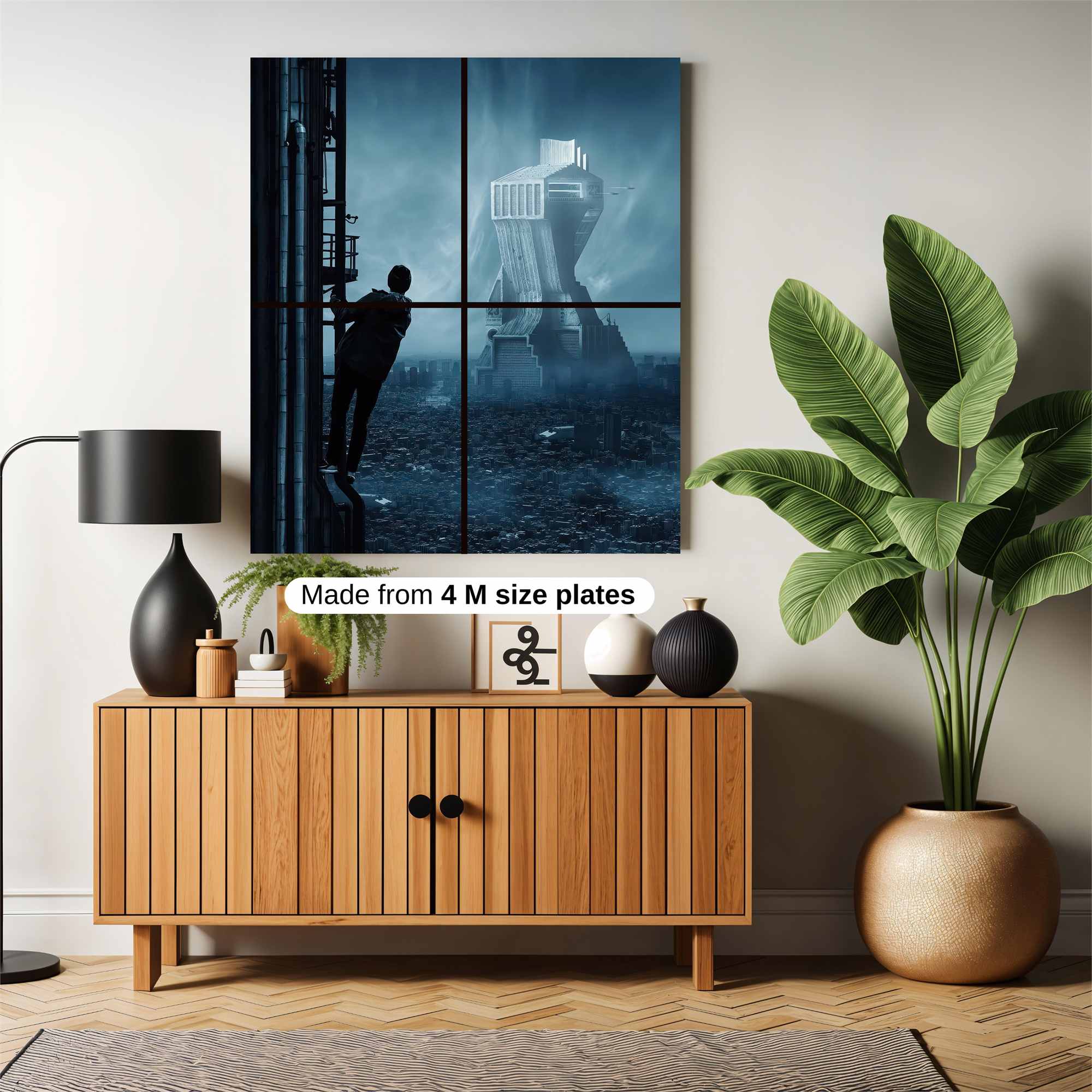 Dystopian Ascent Safe Wall Magnetic / M