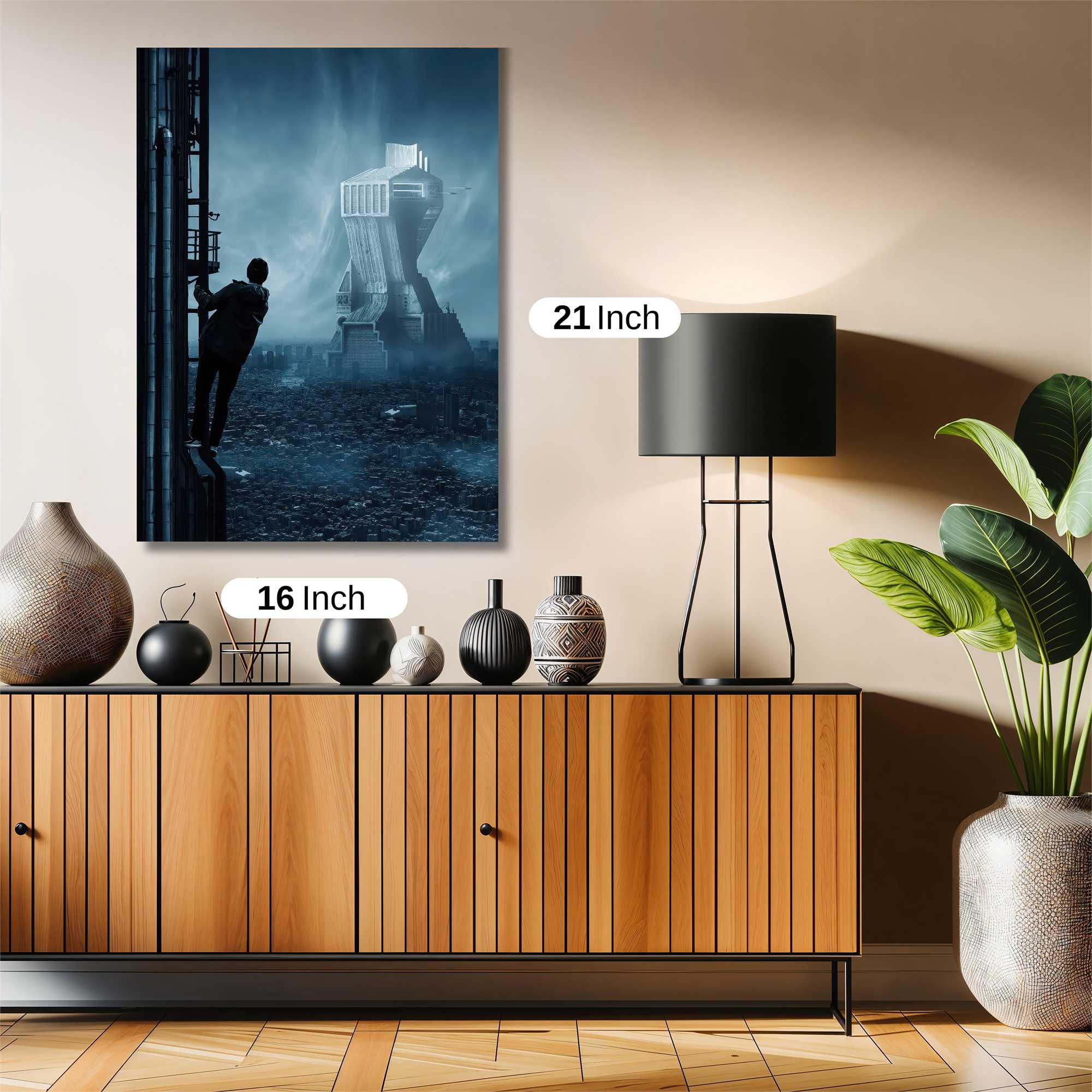 Dystopian Ascent Safe Wall Magnetic / M