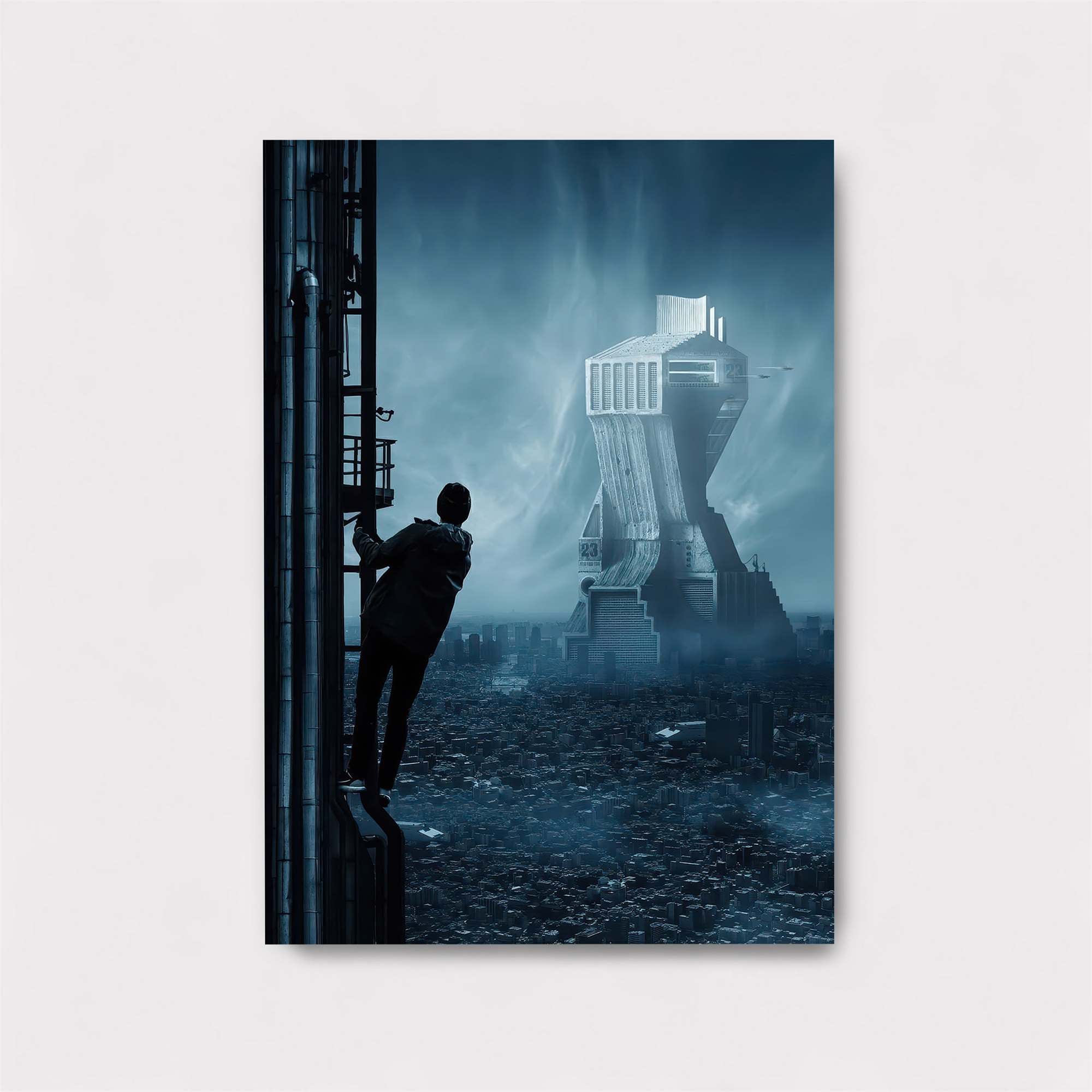 Dystopian Ascent Safe Wall Magnetic / M