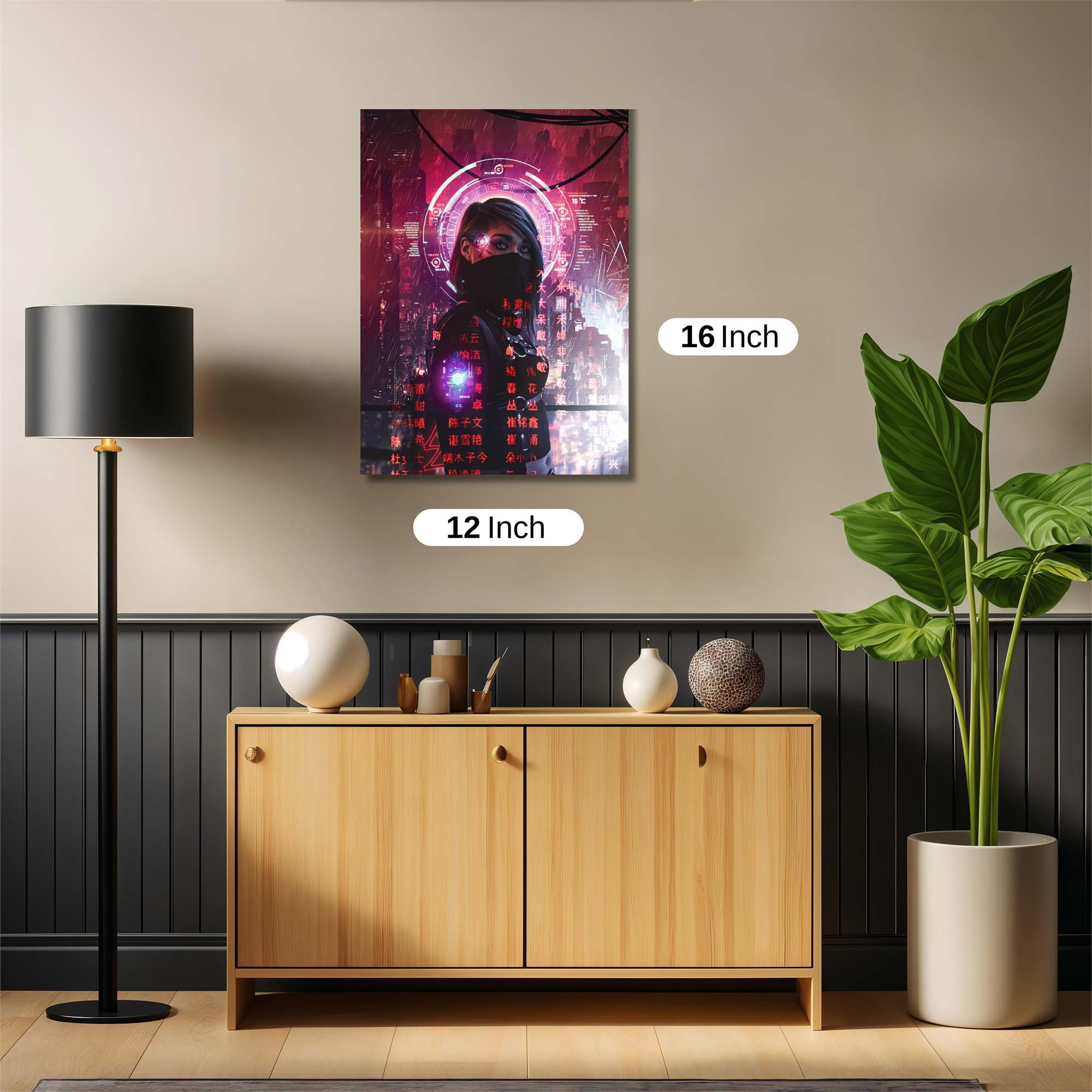 Cyberpunk Enigma Safe Wall Magnetic / M