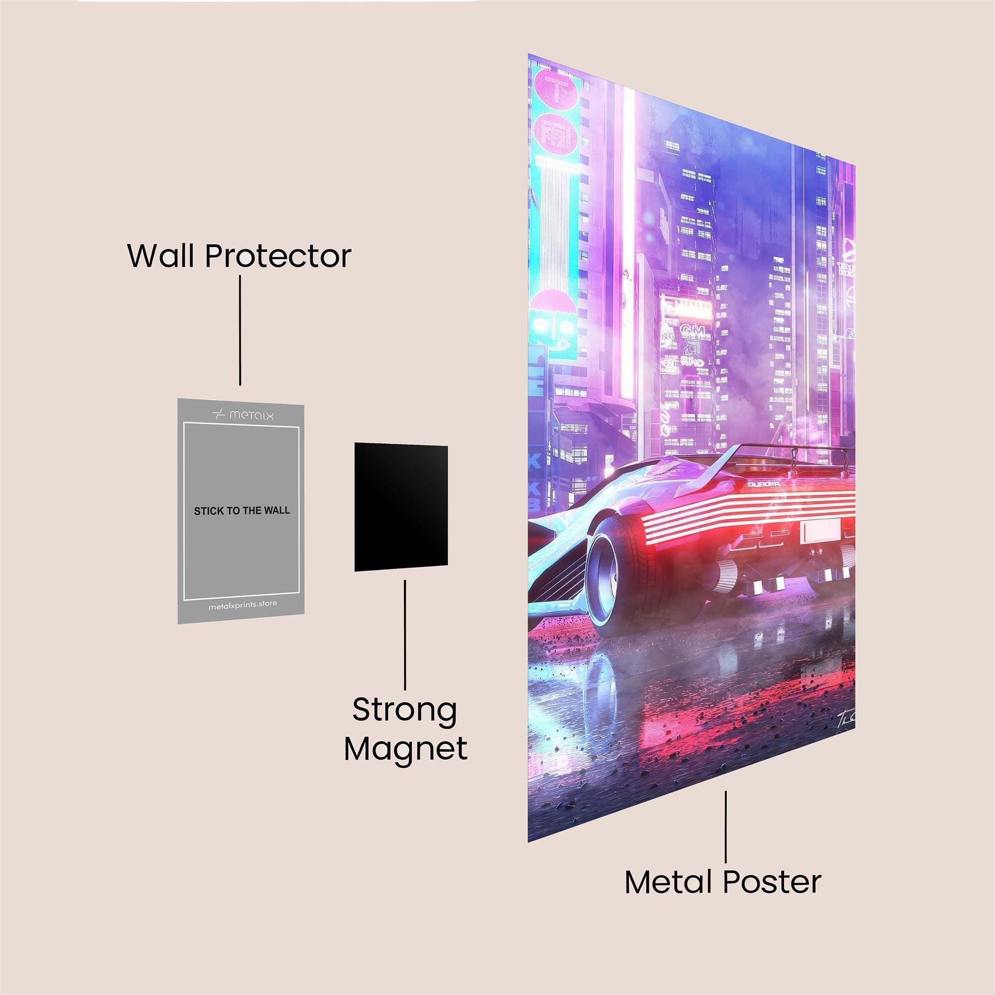 CyberDrift Safe Wall Magnetic / M