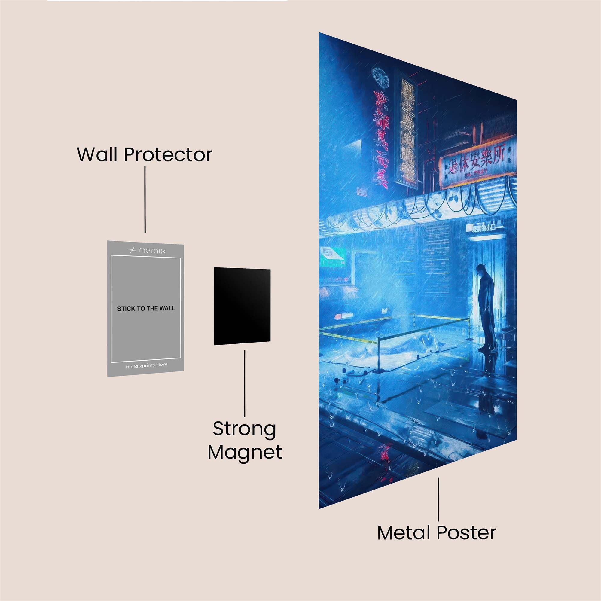 Alien Enigma Safe Wall Magnetic / M