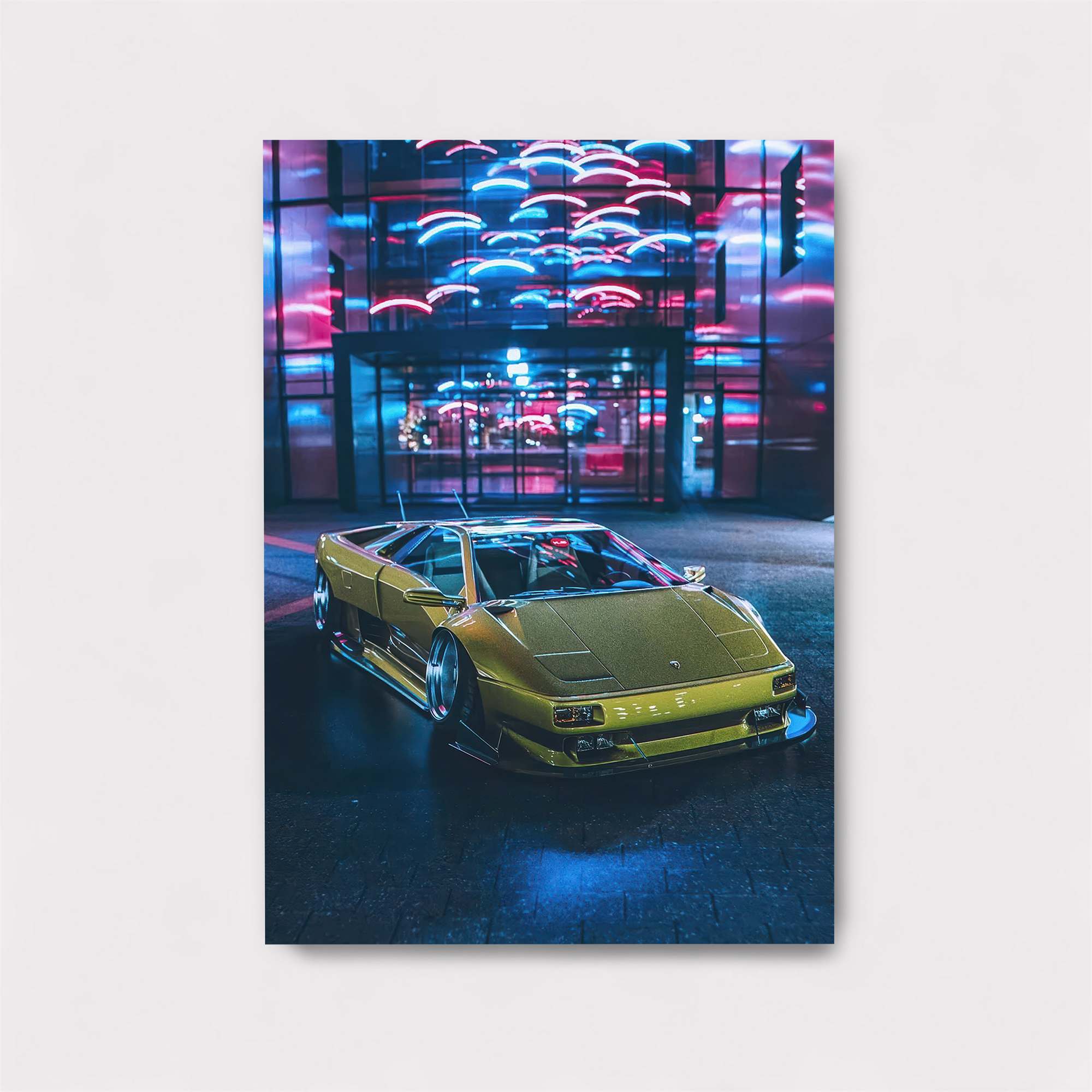 Diablo Neon Safe Wall Magnetic / M