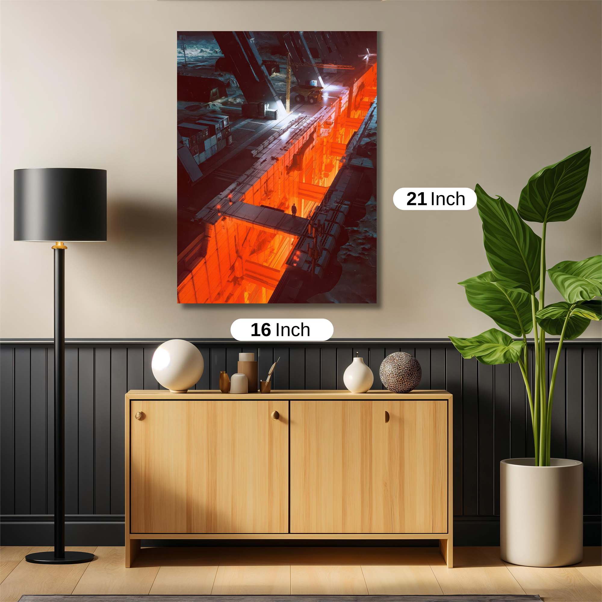 Molten Majesty Safe Wall Magnetic / M