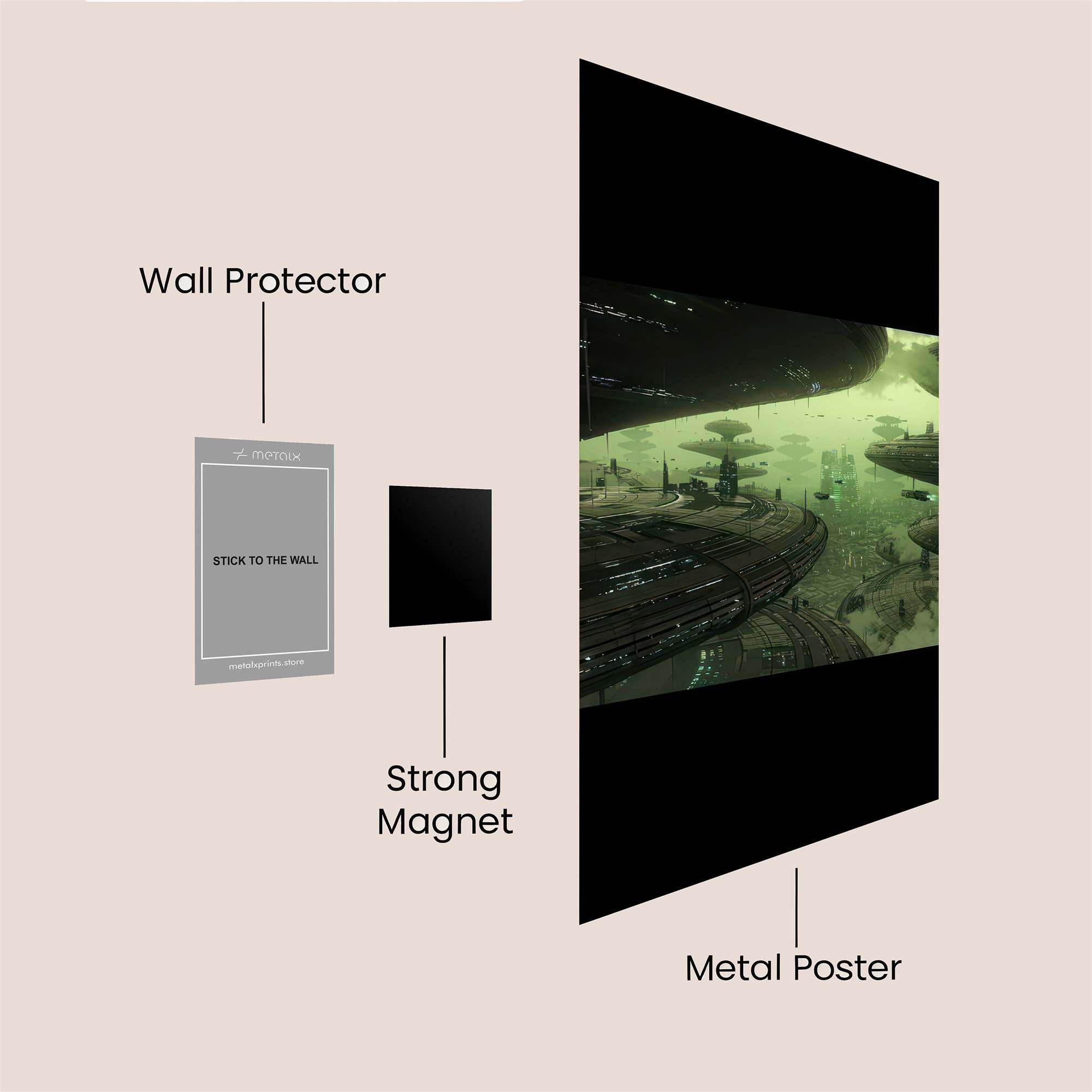 Nebula Dream Safe Wall Magnetic / M