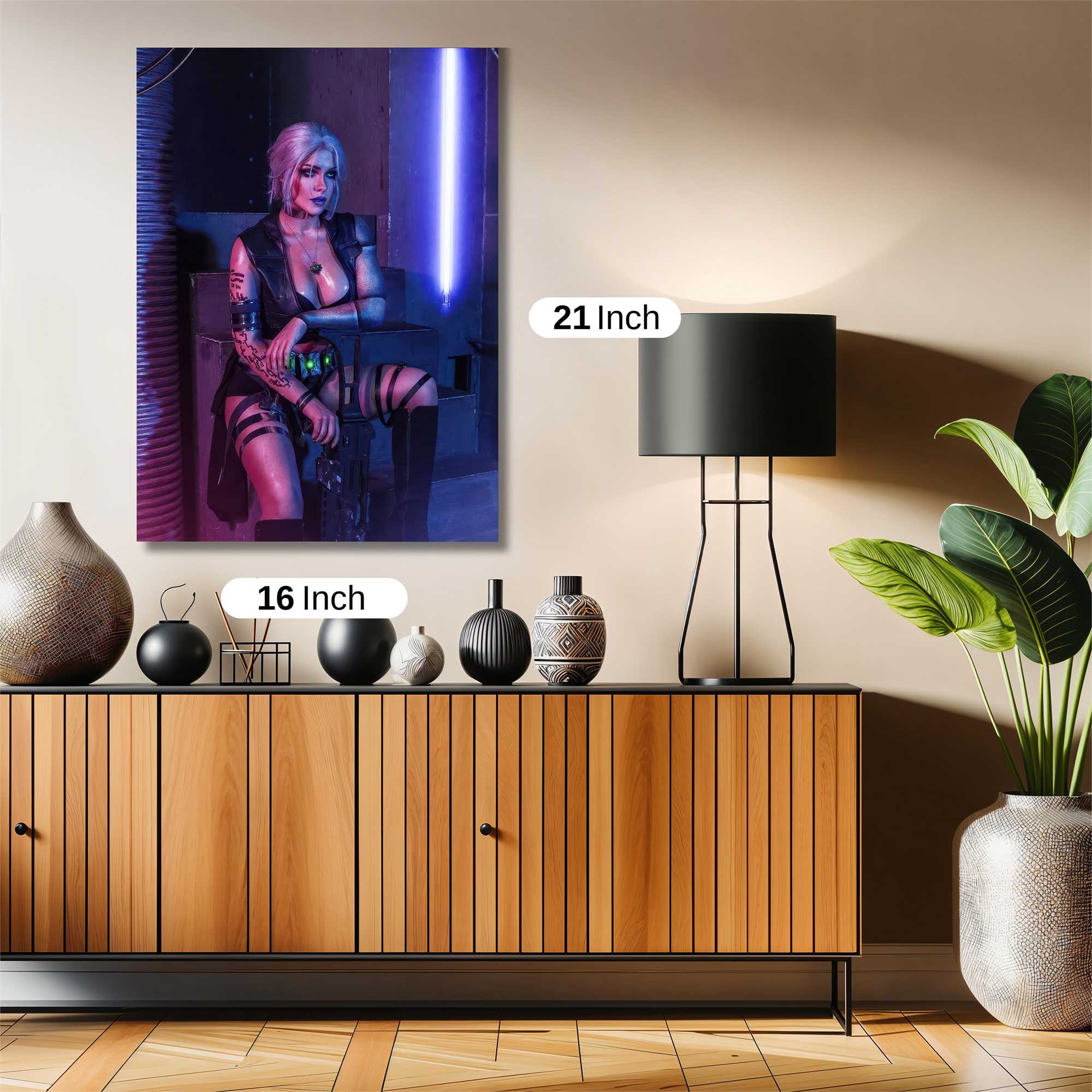 Cyber Rebel Safe Wall Magnetic / M