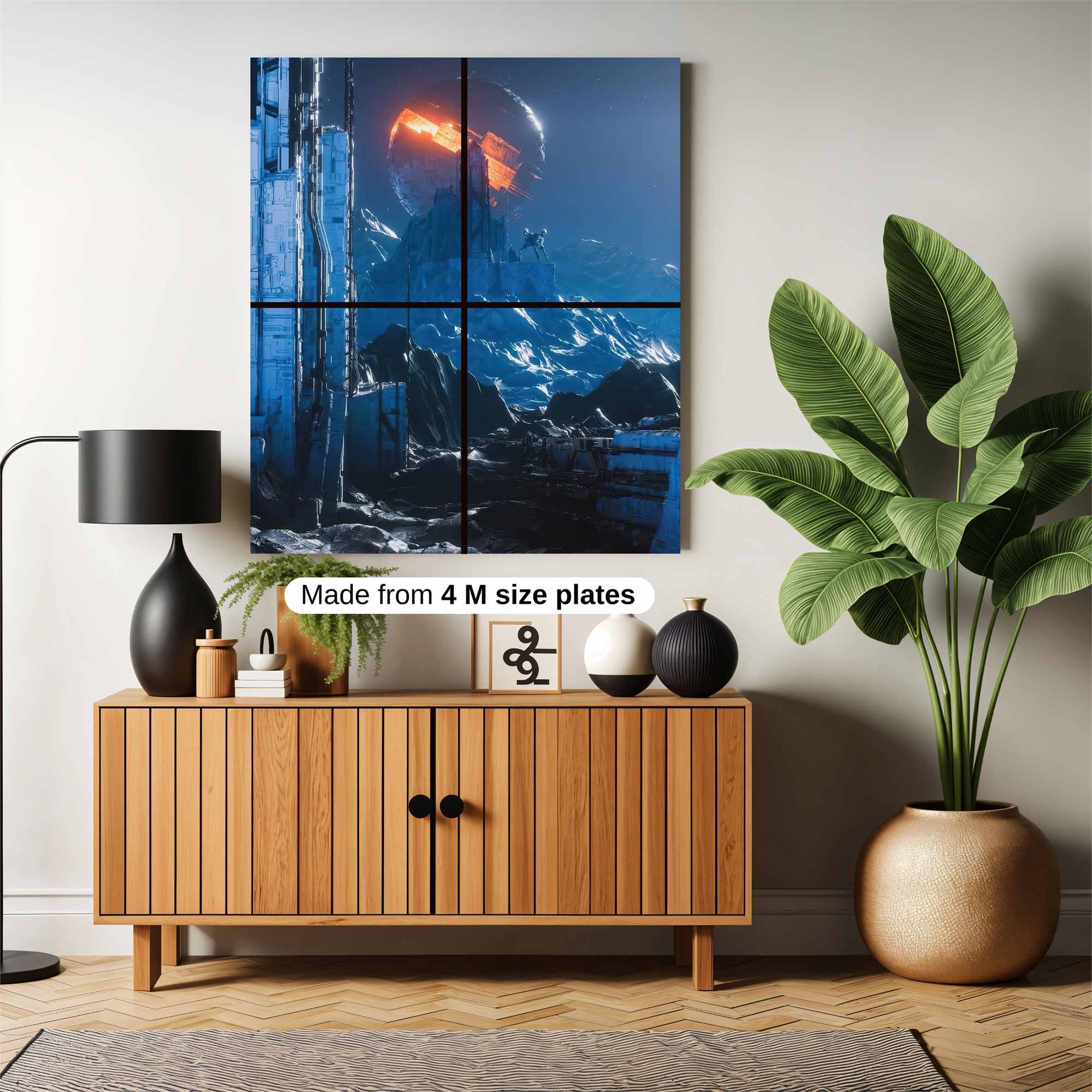 Lunar Serenity Safe Wall Magnetic / M