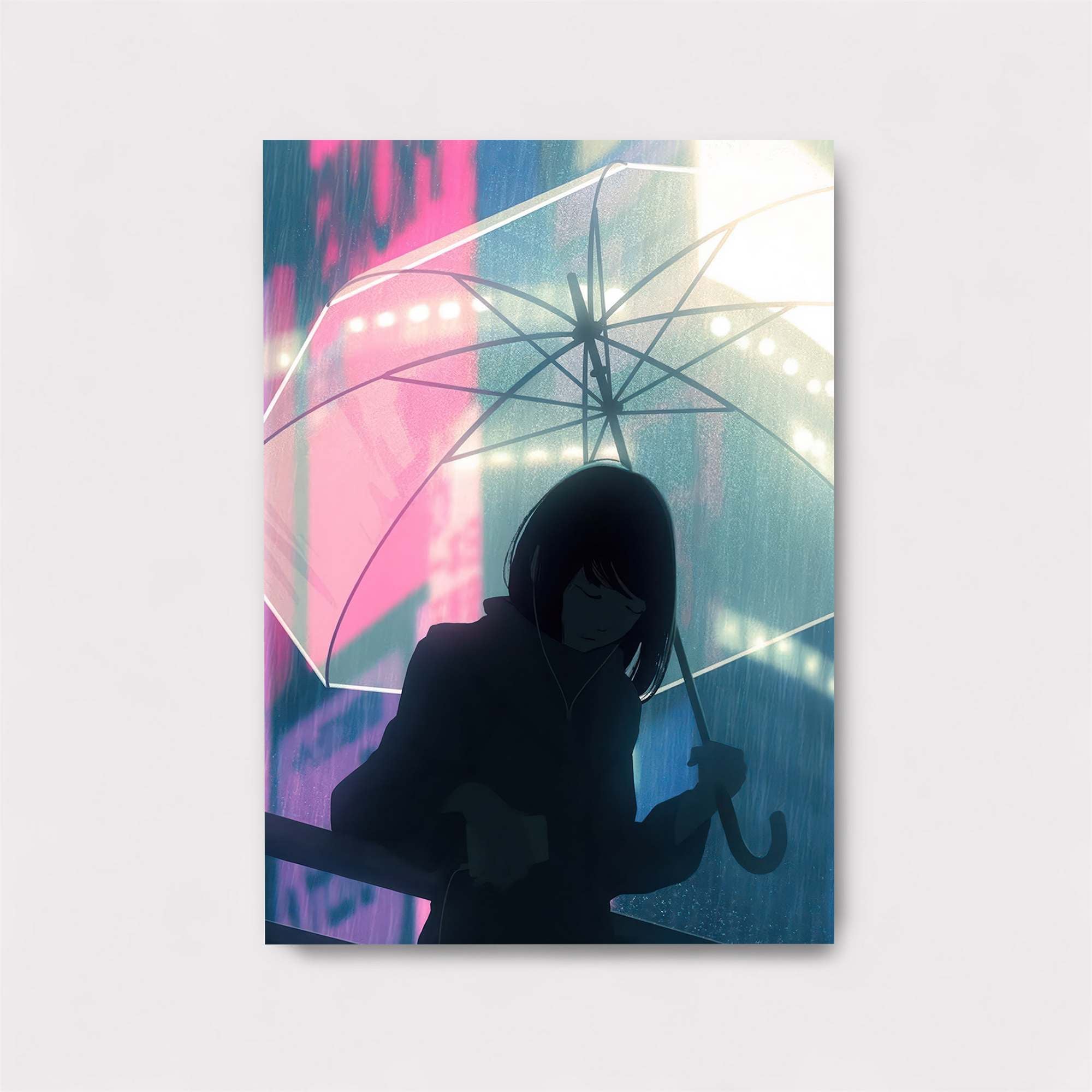 Neon Solitude Safe Wall Magnetic / M