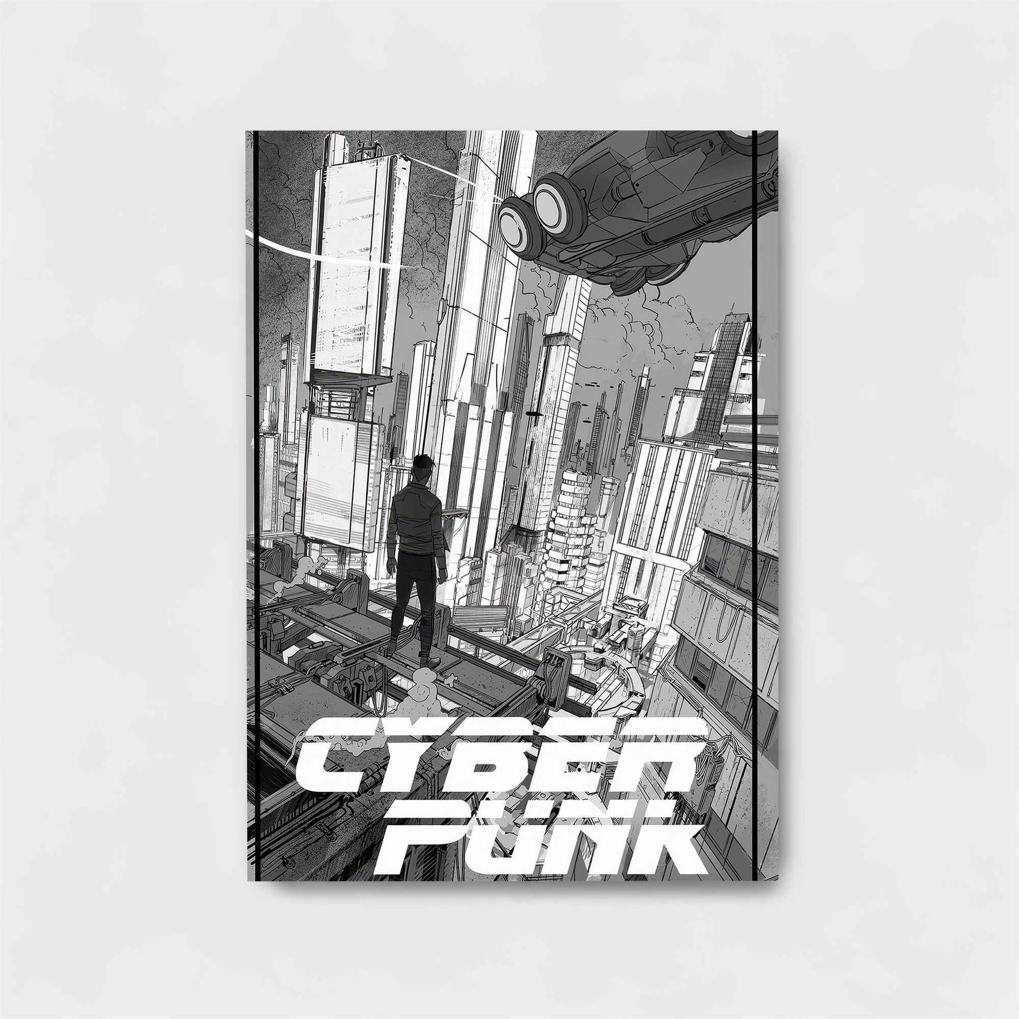 Cyberpunk Solitude Safe Wall Magnetic / M