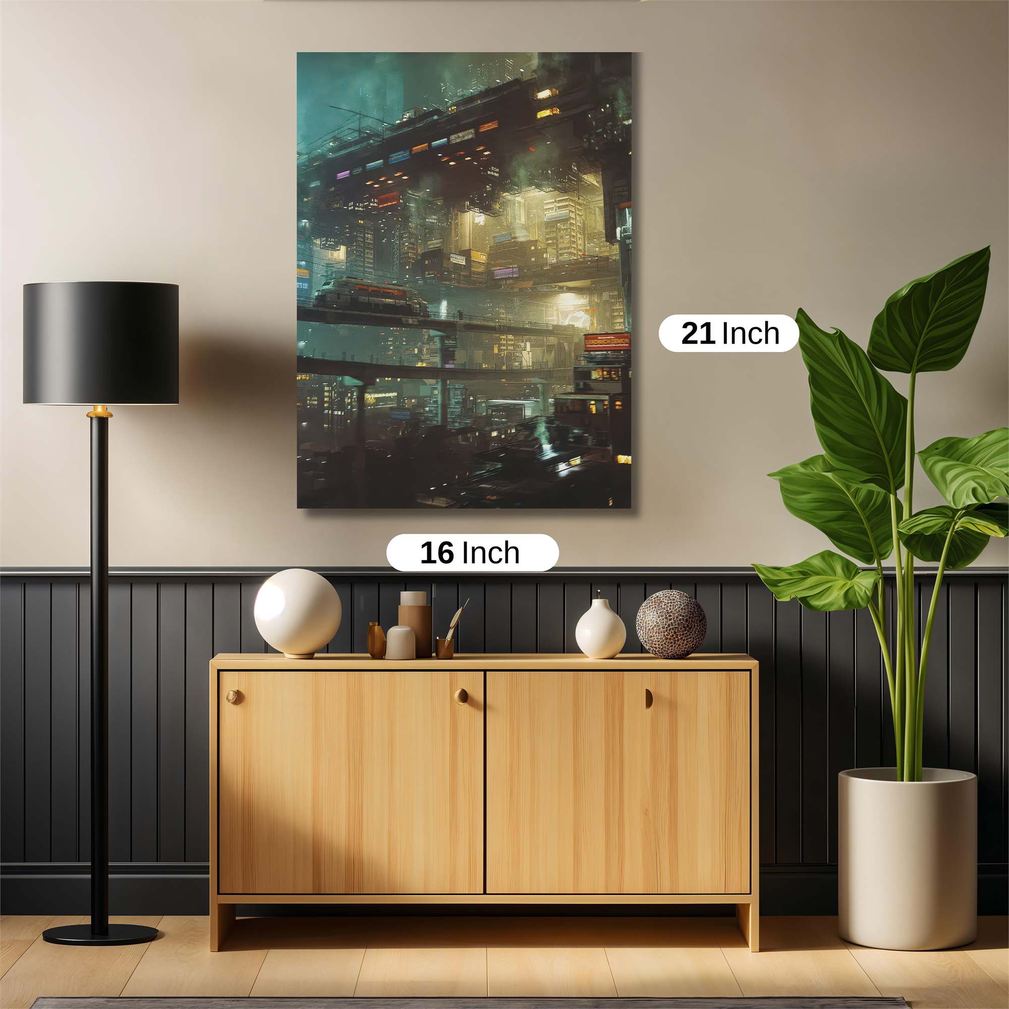 Cyberpunk Dream Safe Wall Magnetic / M