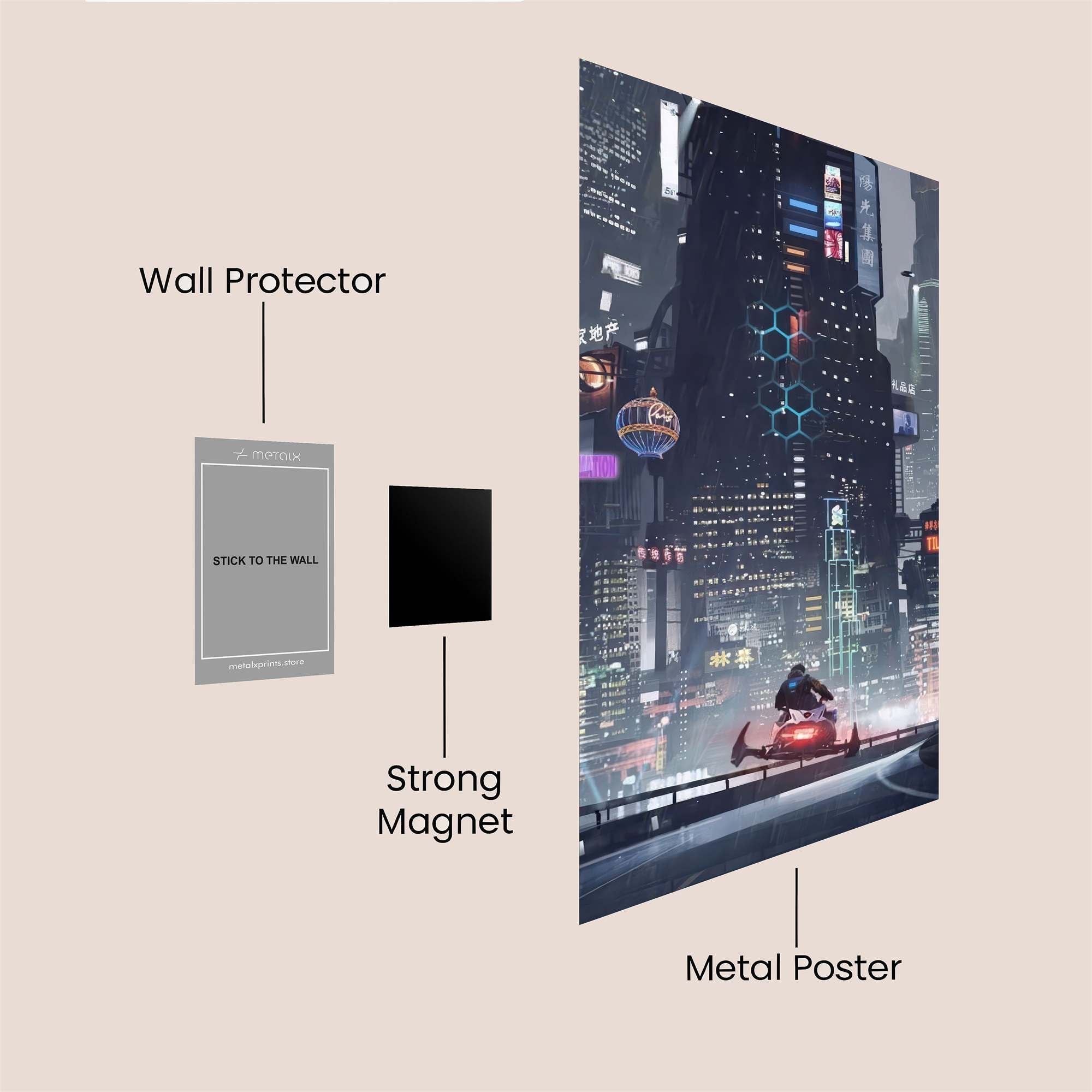 Urban Enigma Safe Wall Magnetic / M