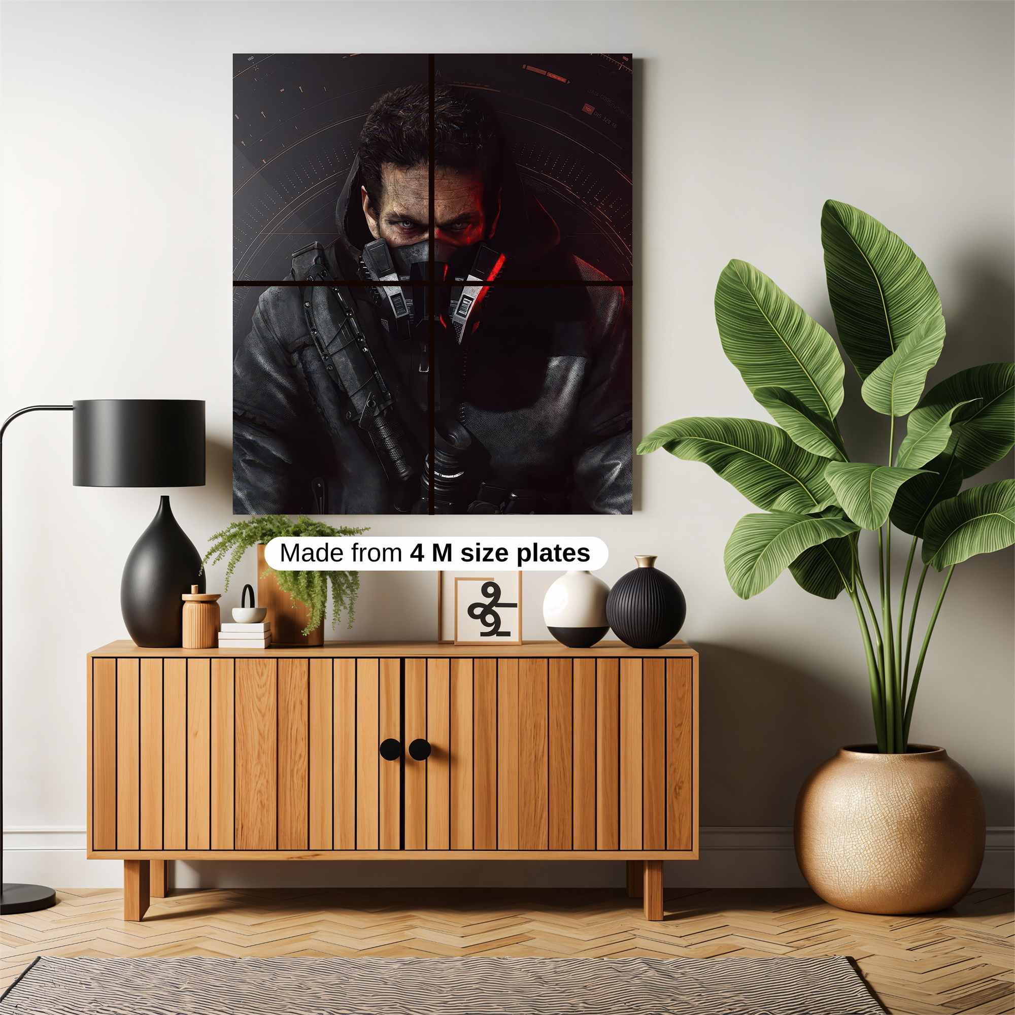 Shadow Menace Safe Wall Magnetic / M