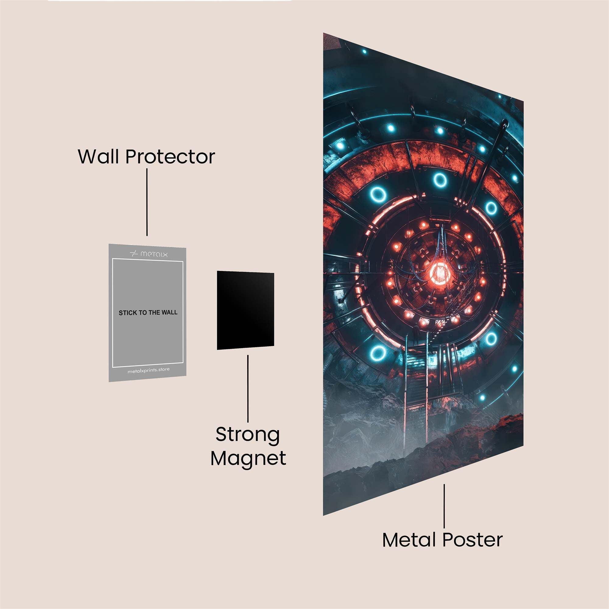 Portal Enigmatic Safe Wall Magnetic / M