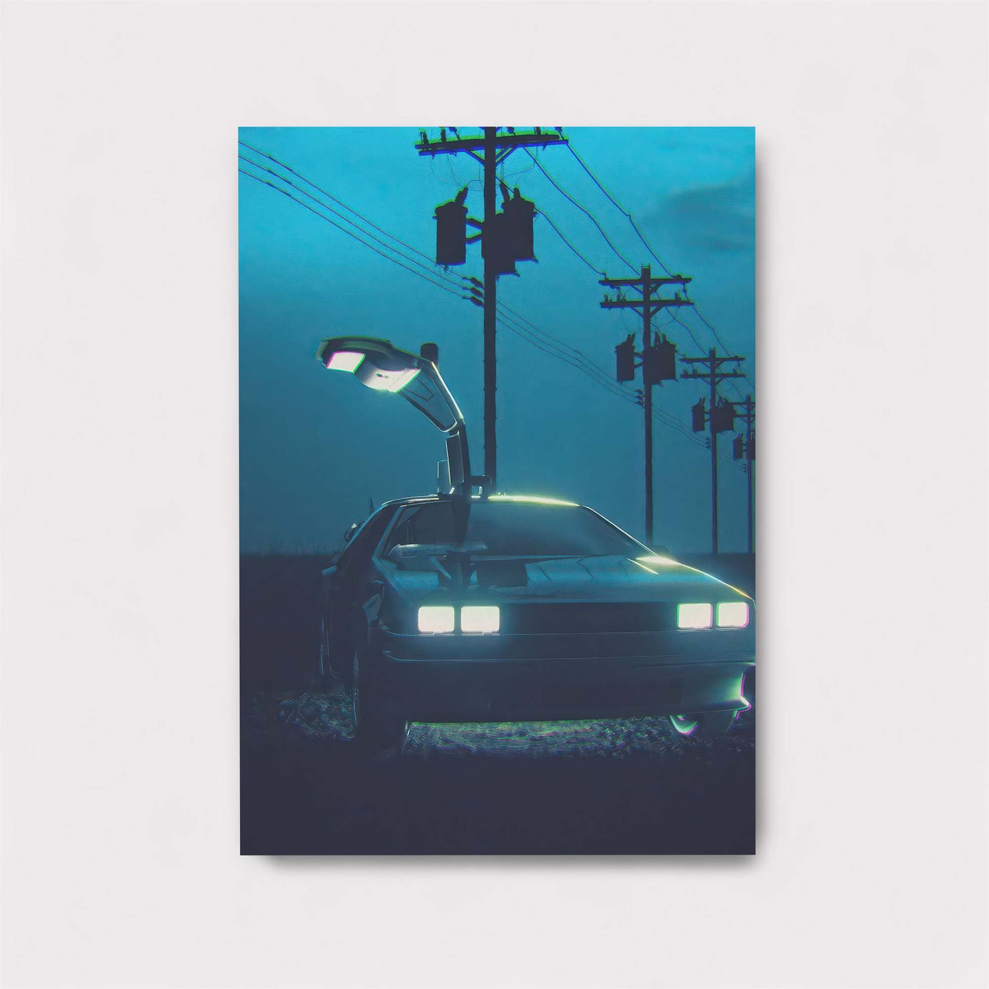 DeLorean Dream Safe Wall Magnetic / M