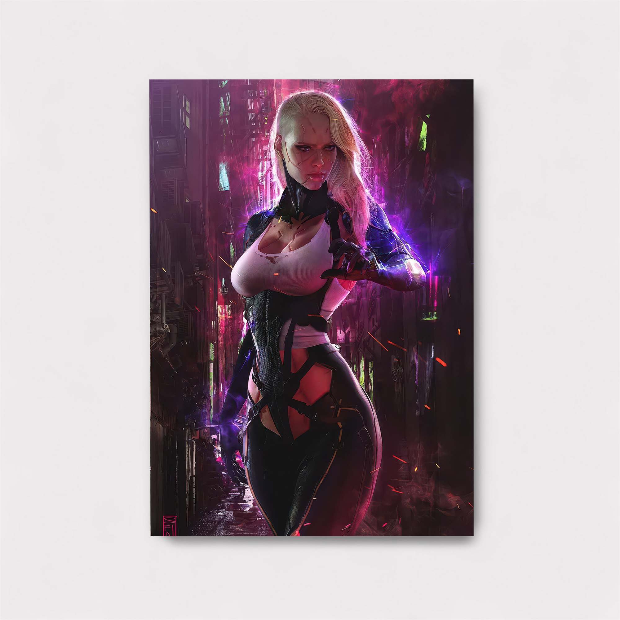 Neon Enigma Safe Wall Magnetic / M