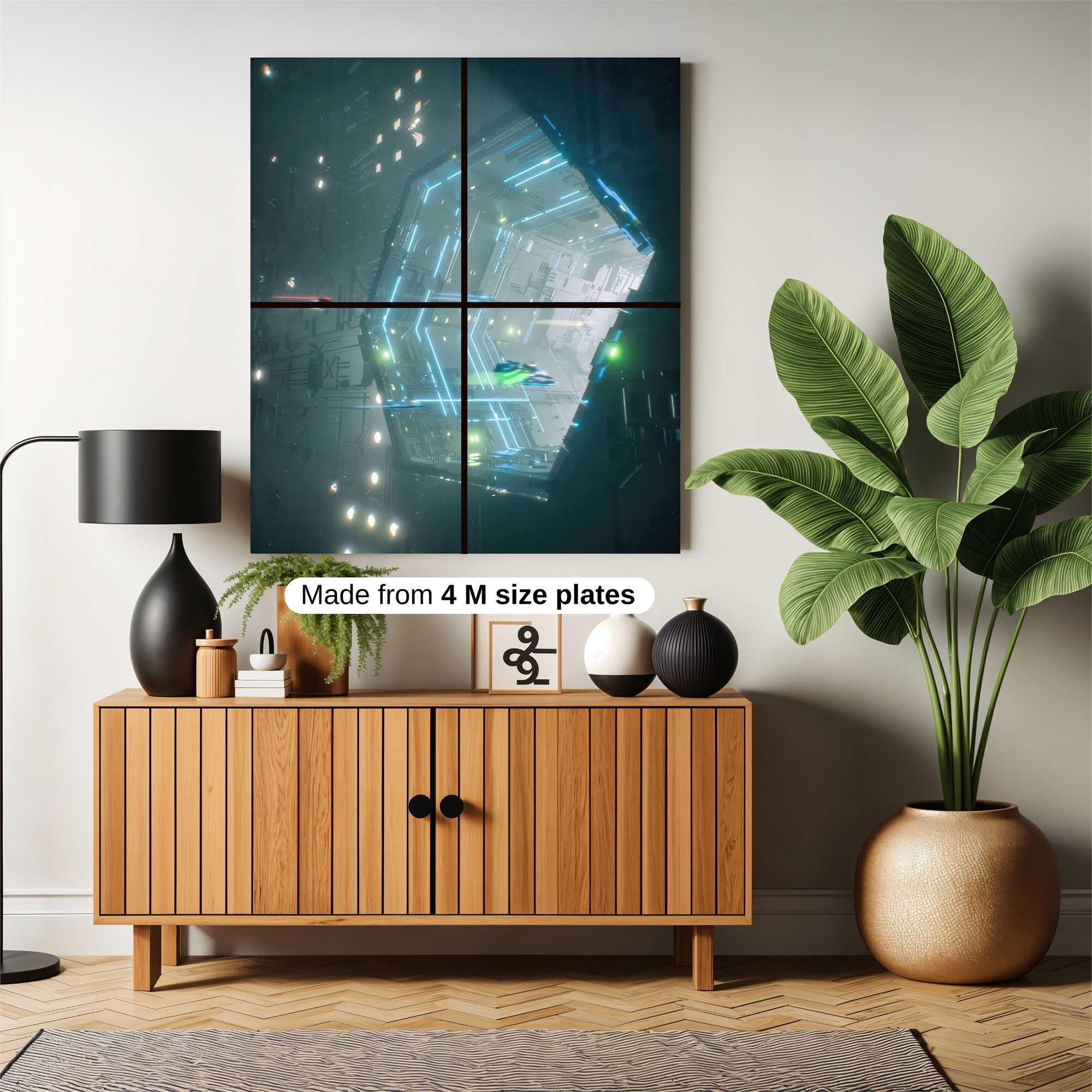 Spaceship Serenity Safe Wall Magnetic / M