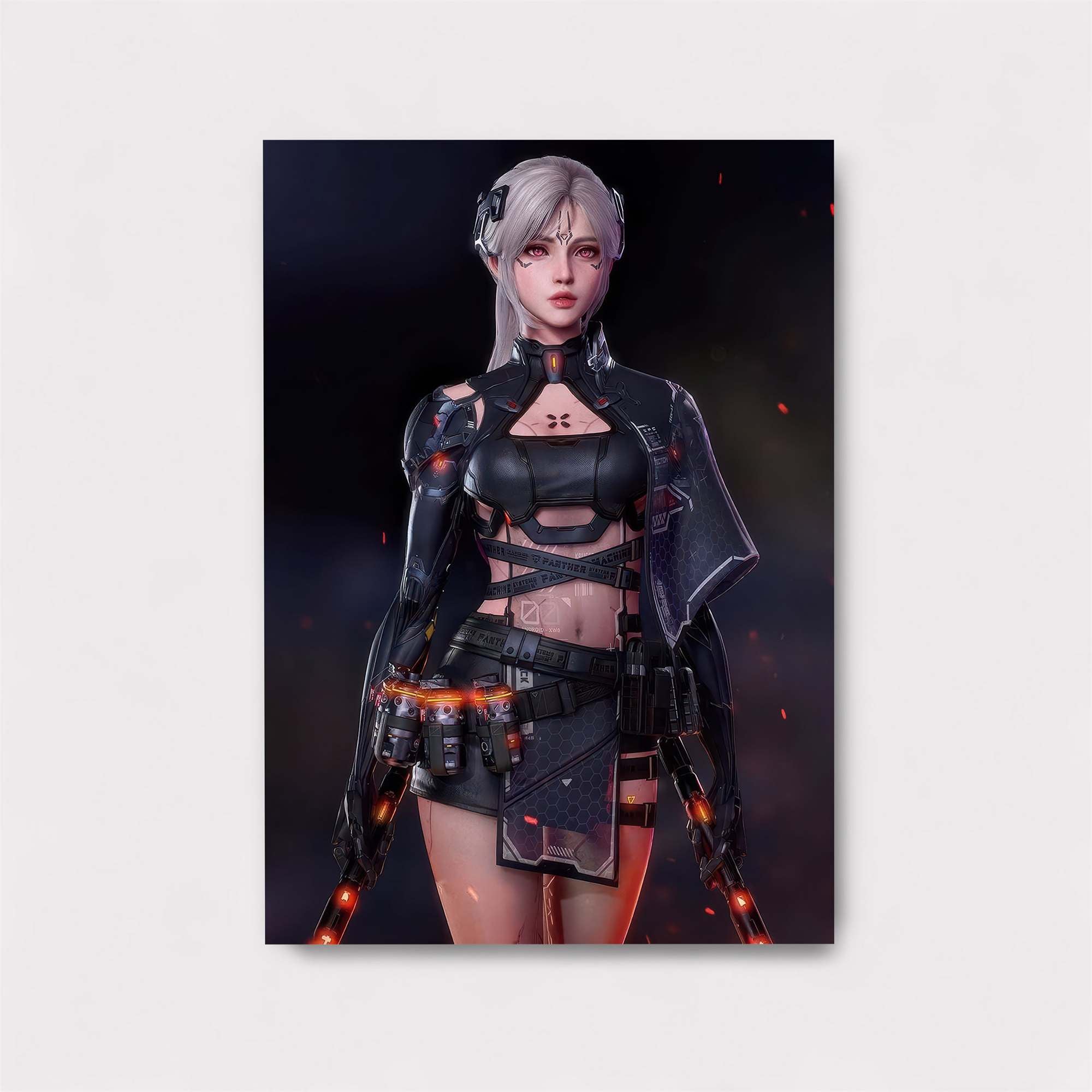 Cyber Enigma Safe Wall Magnetic / M