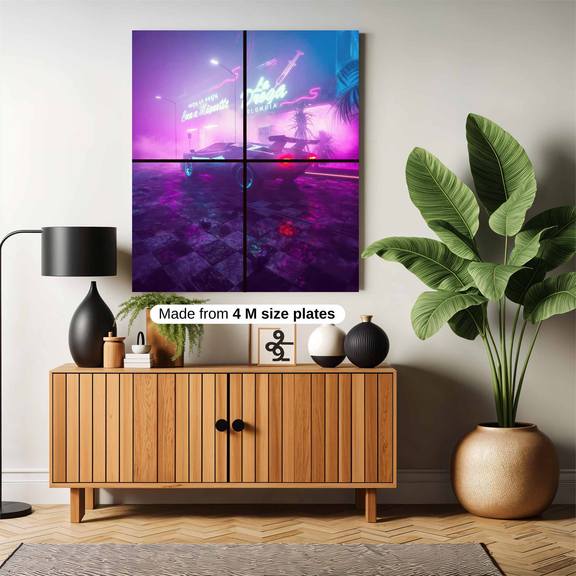 Cosmic Whirl Safe Wall Magnetic / M