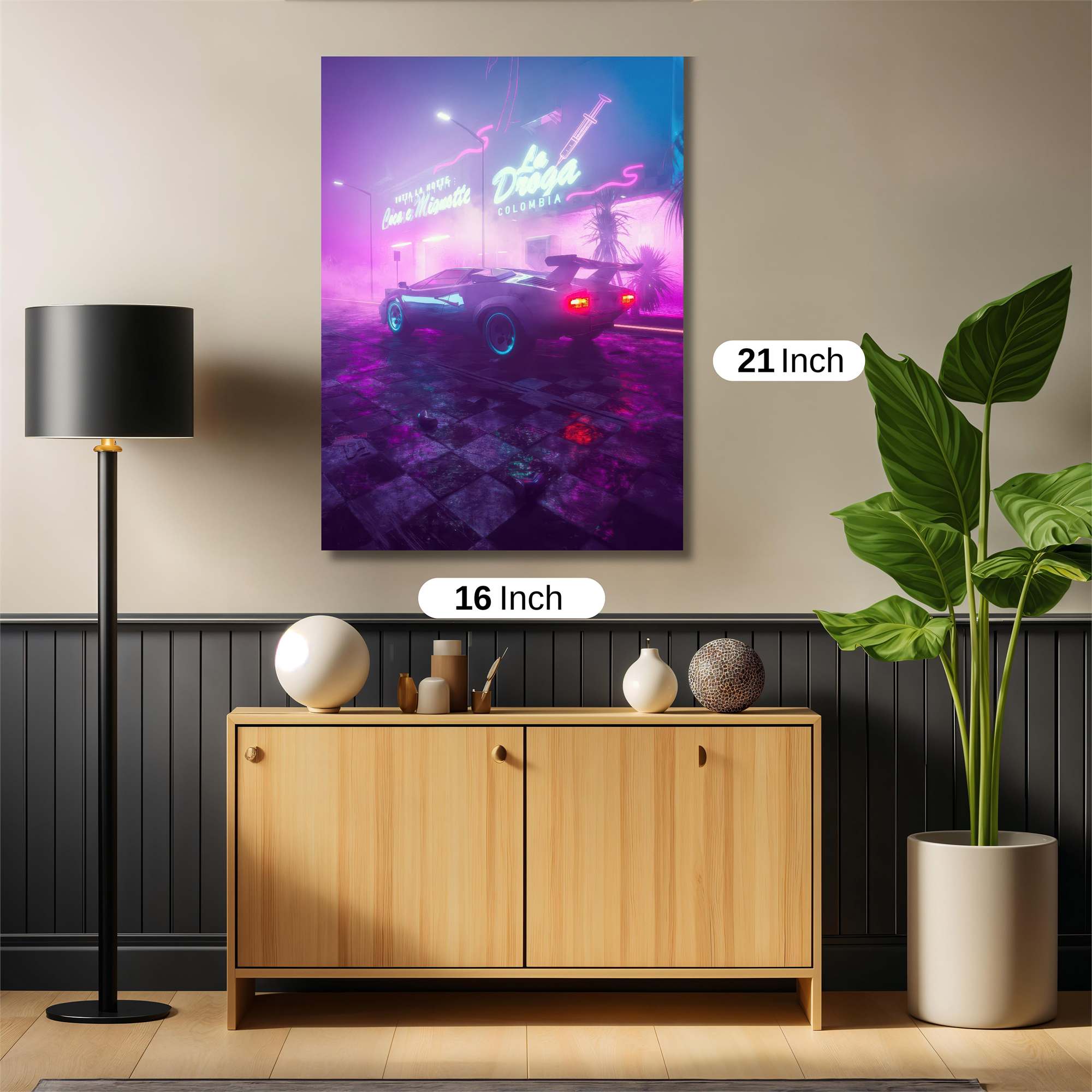 Cosmic Whirl Safe Wall Magnetic / M