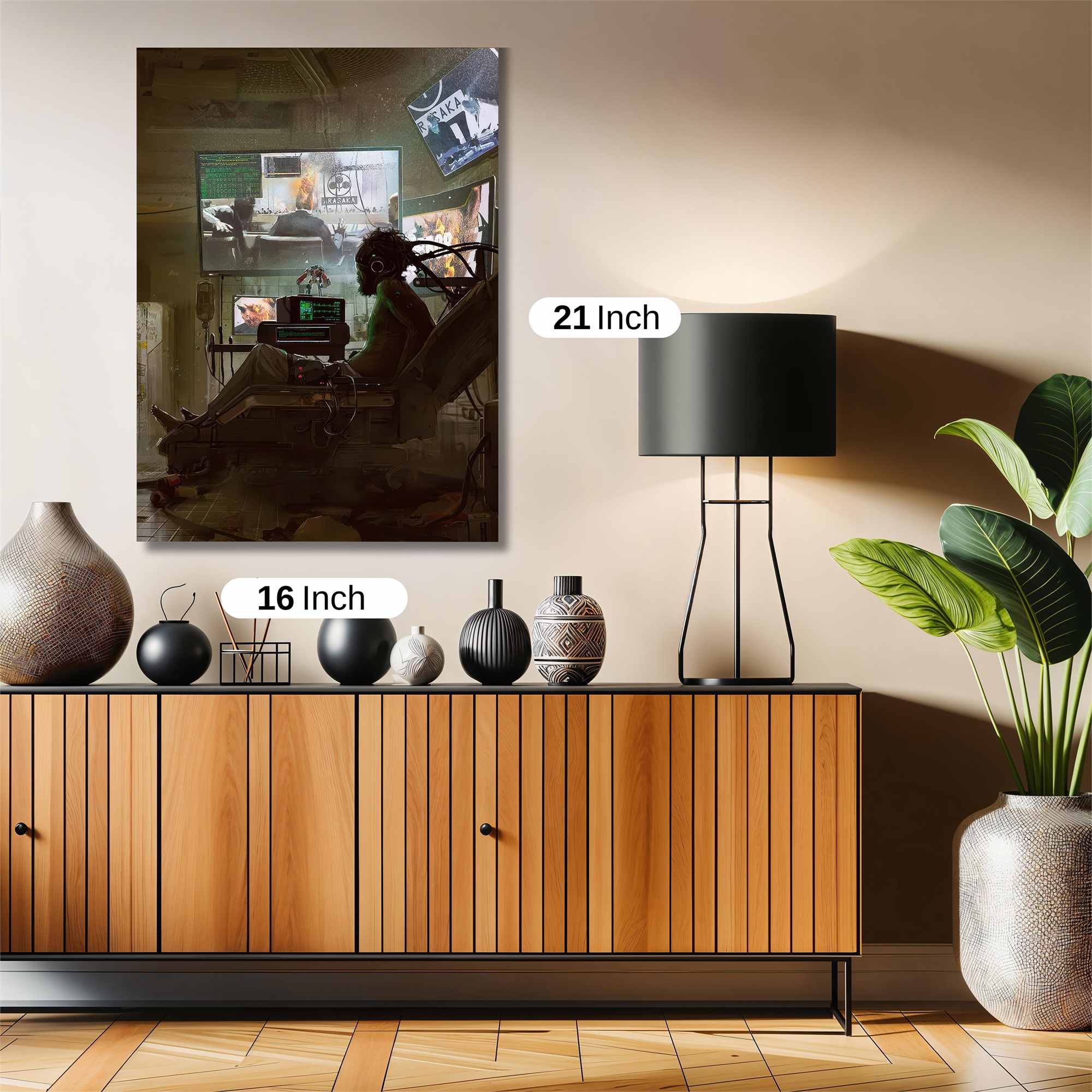 Gamer's Haven Safe Wall Magnetic / M