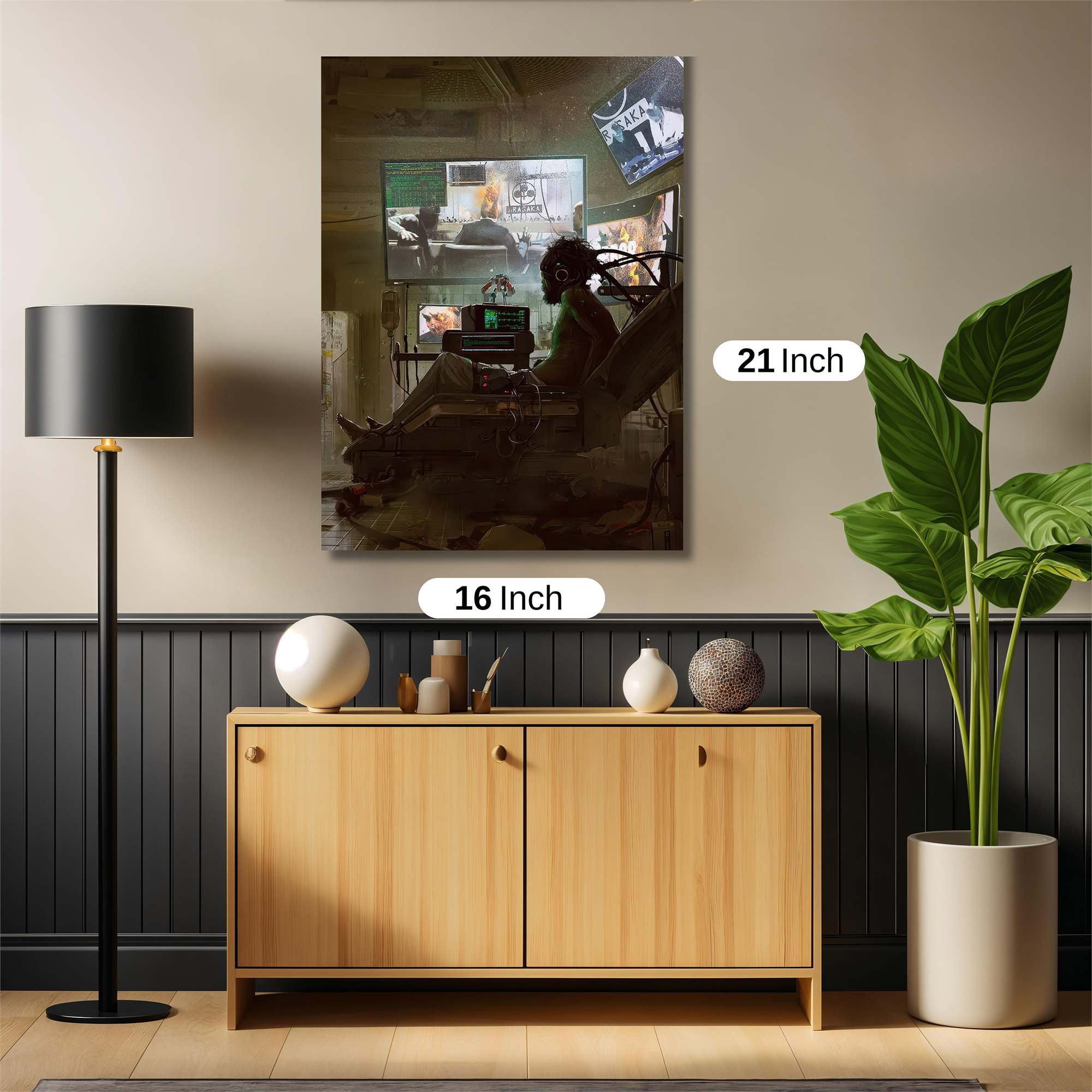 Gamer's Haven Safe Wall Magnetic / M