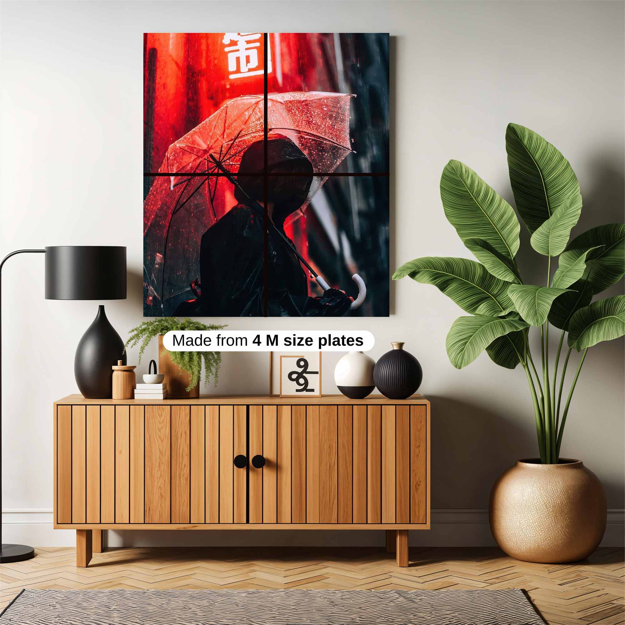 Neon Solitude Safe Wall Magnetic / M