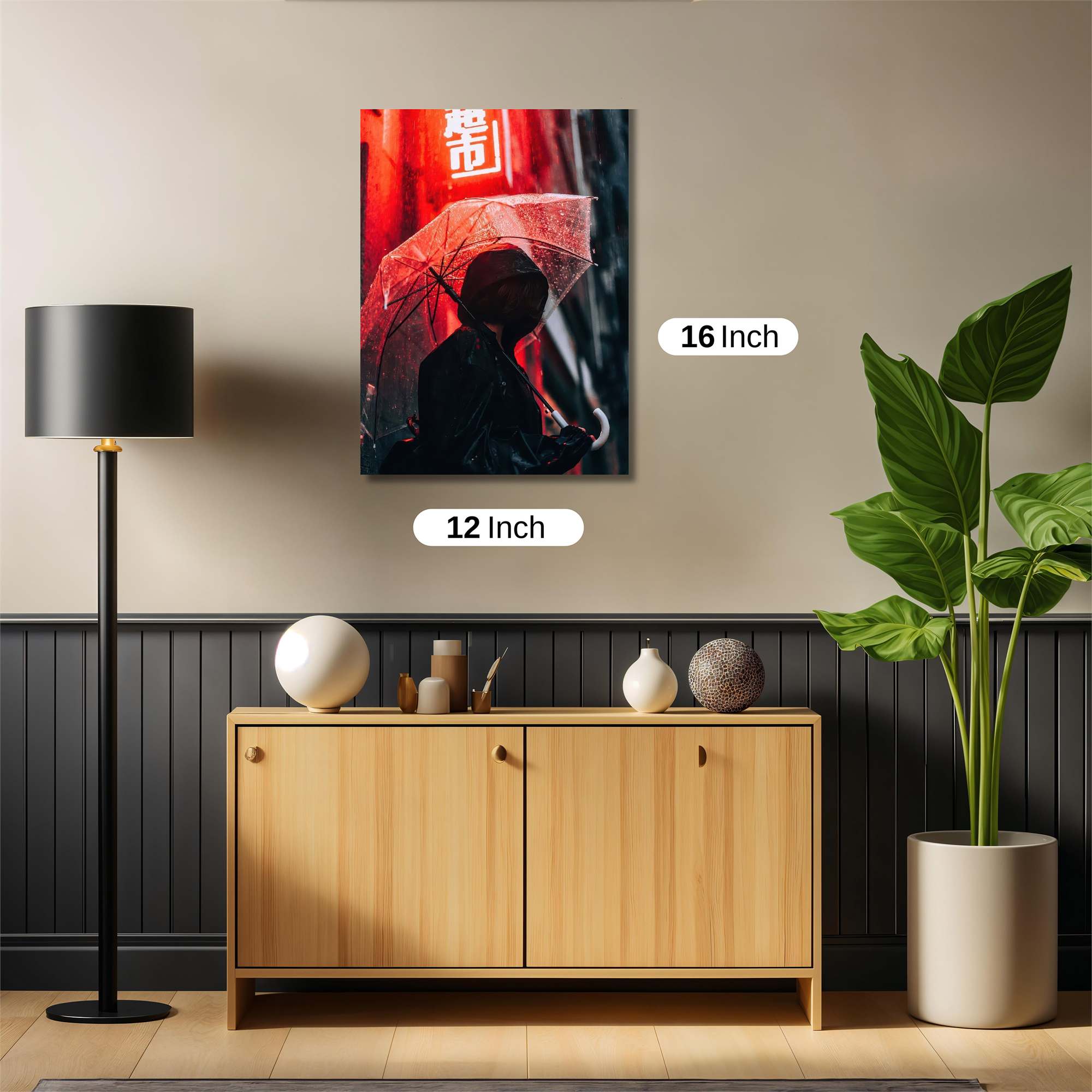 Neon Solitude Safe Wall Magnetic / M