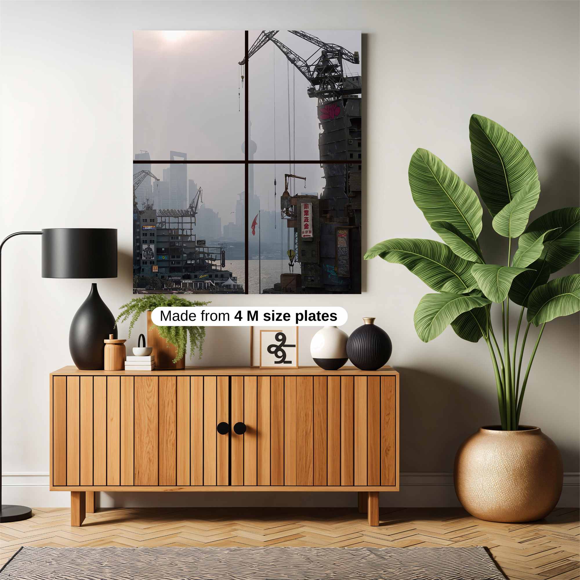 Shanghai Silhouette Safe Wall Magnetic / M