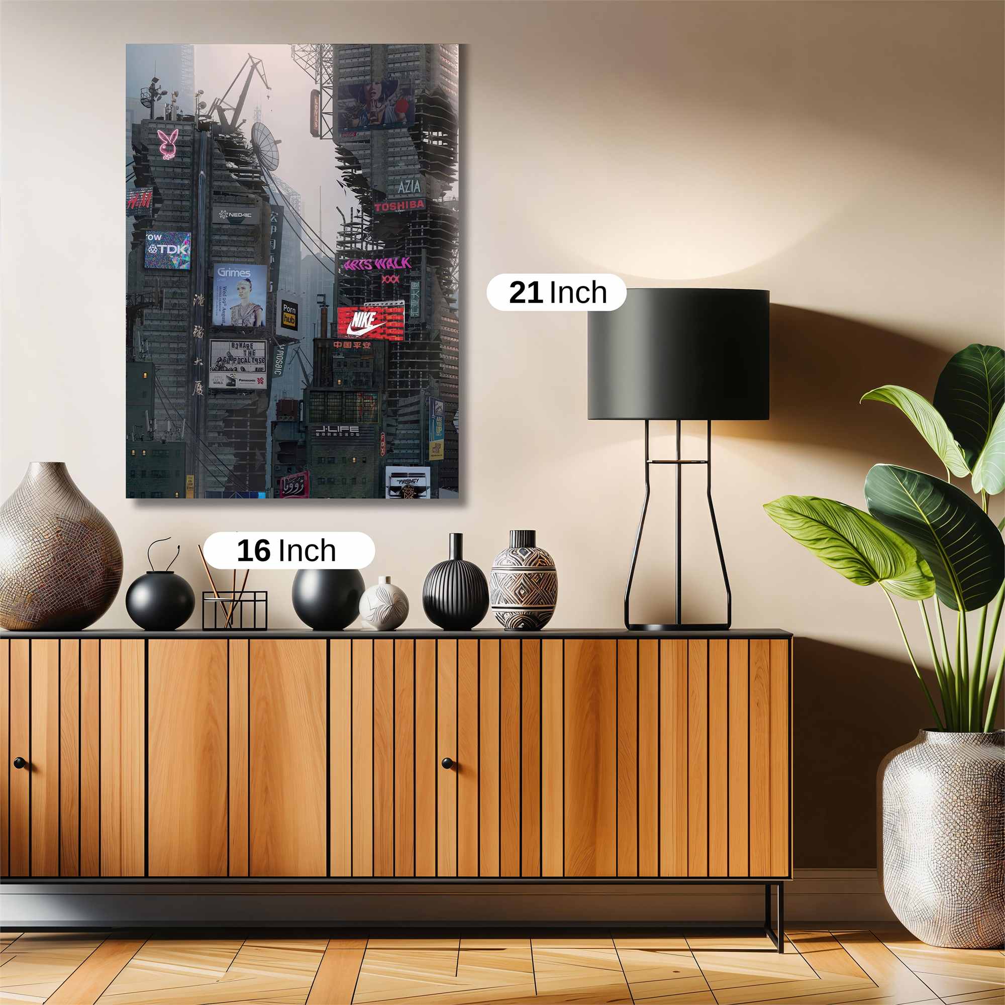 Neon Dreams Safe Wall Magnetic / M